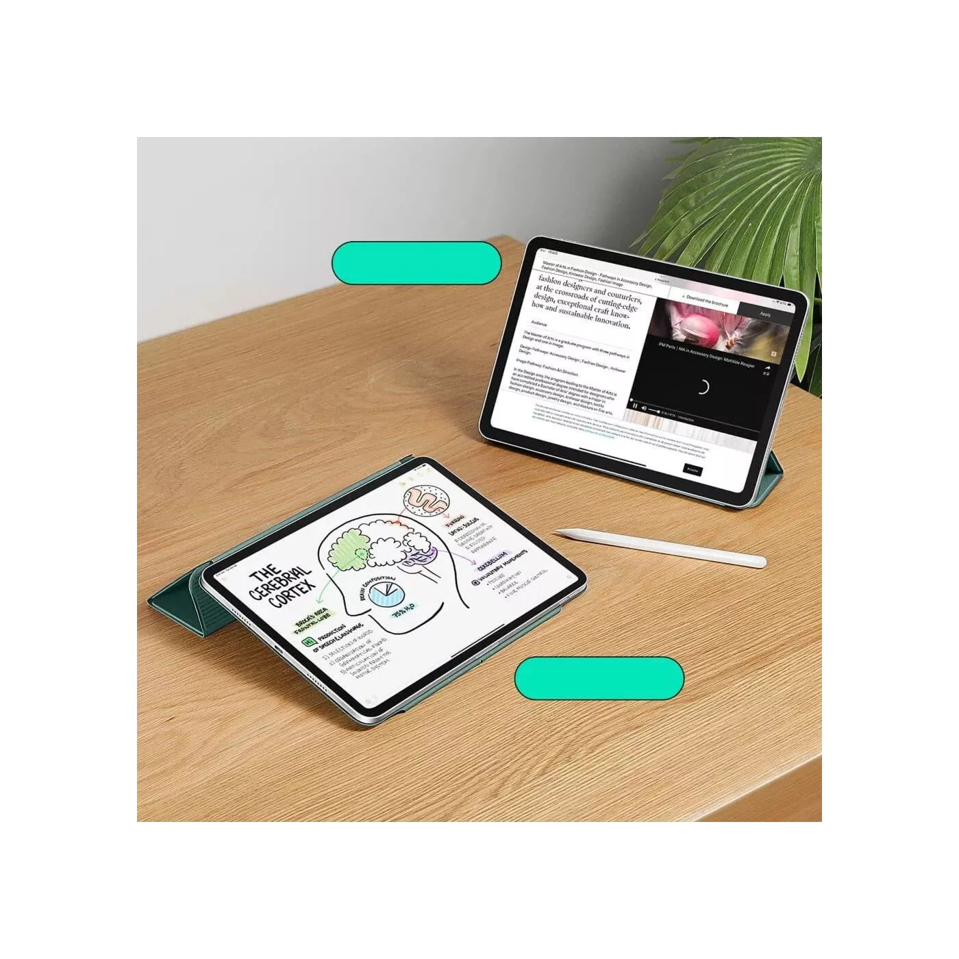 ESR Magnetic Case for iPad Air 13-inch(2025) Forest Green