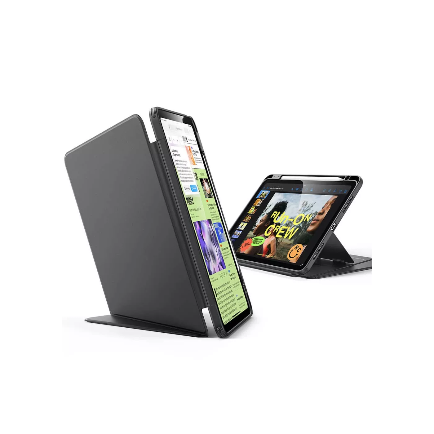 ESR Flip Magnetic Case with Pencil Holder for 11-inch iPad Air M3 Black