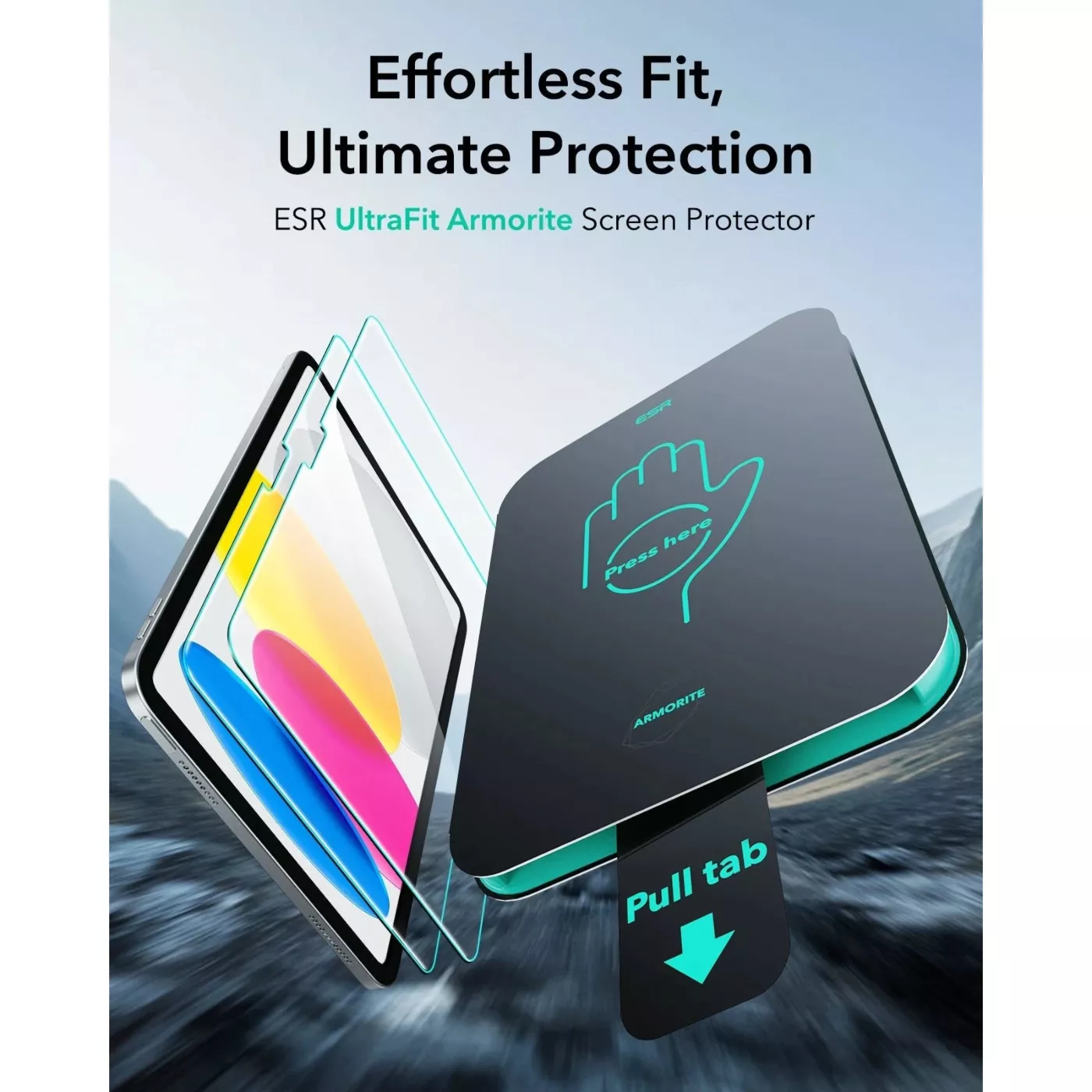 ESR Armorite Screen Protector for iPad 11 (A16)- 2 Pack