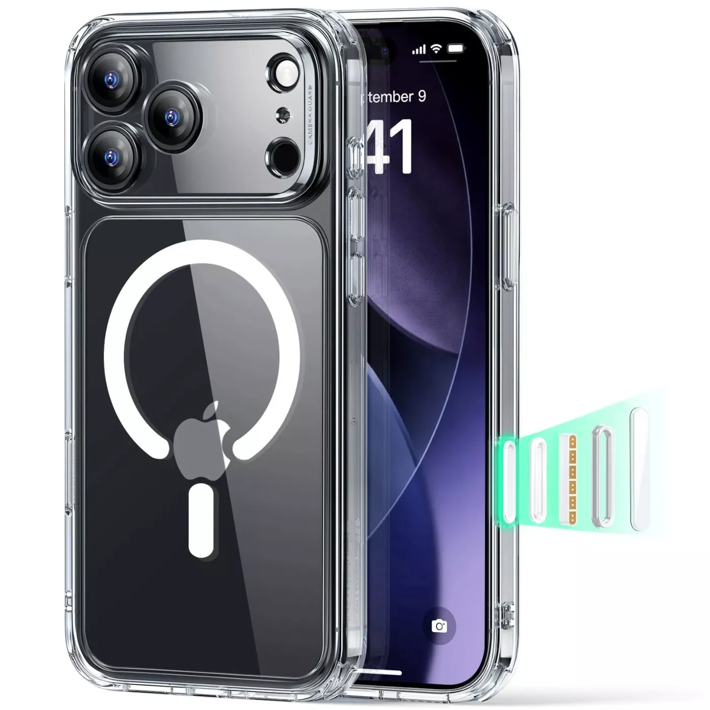 ESR Classic Hybrid Mag Case for iPhone 17 Pro Max