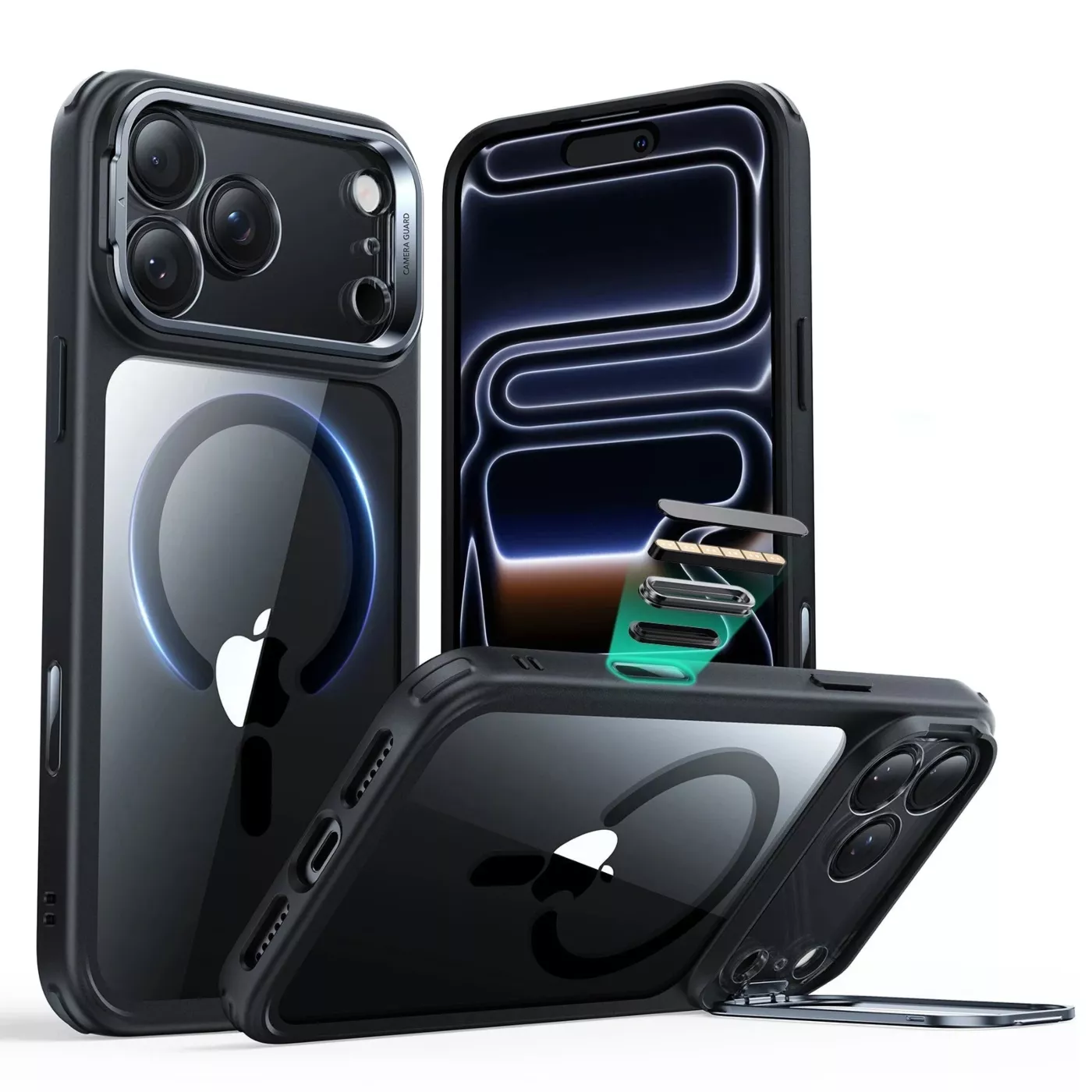 ESR Classic Hybrid Mag Case for iPhone 17 Pro - Clear Bl