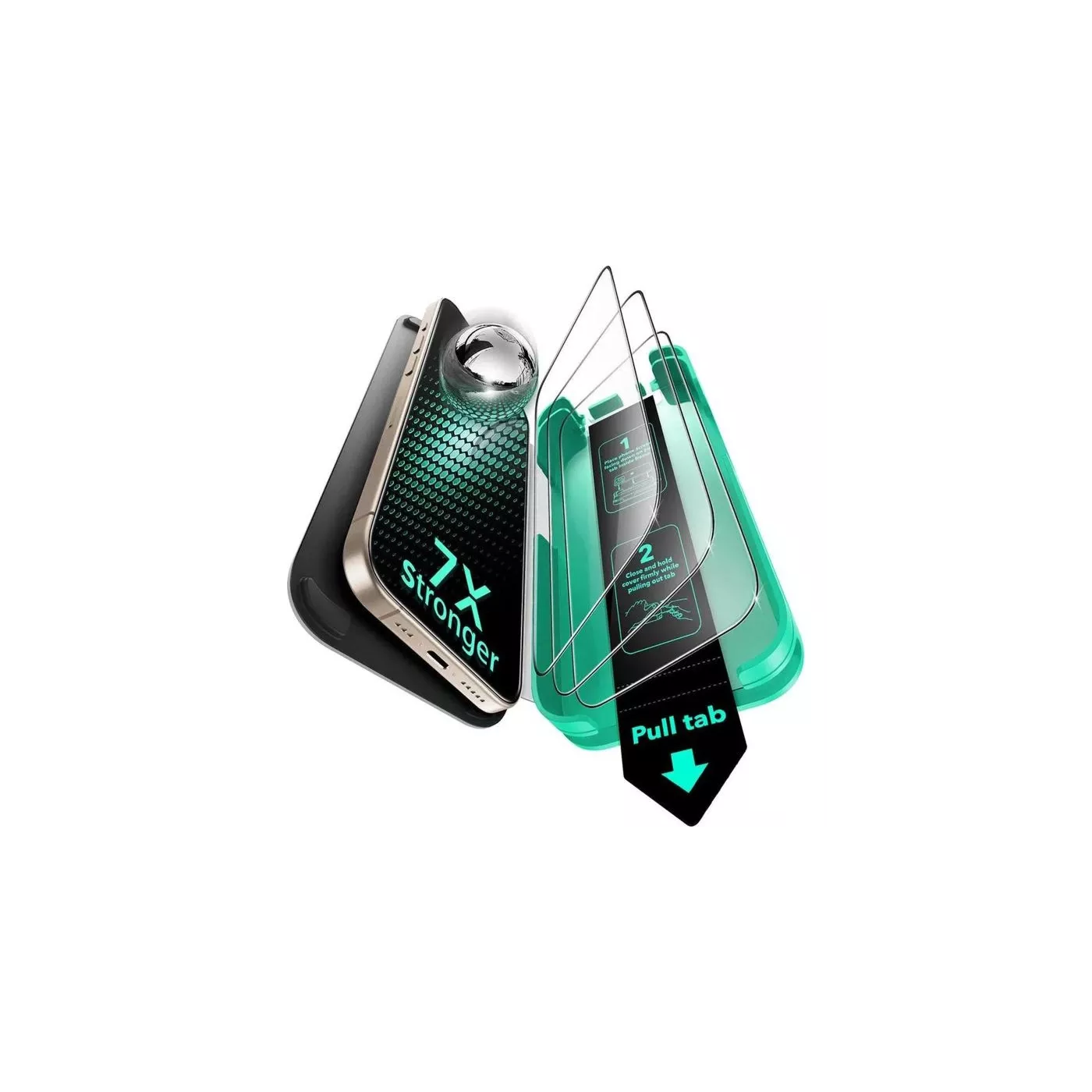 ESR Armorite Privacy S.Protector for iPhone 17 Pro -3 Pack