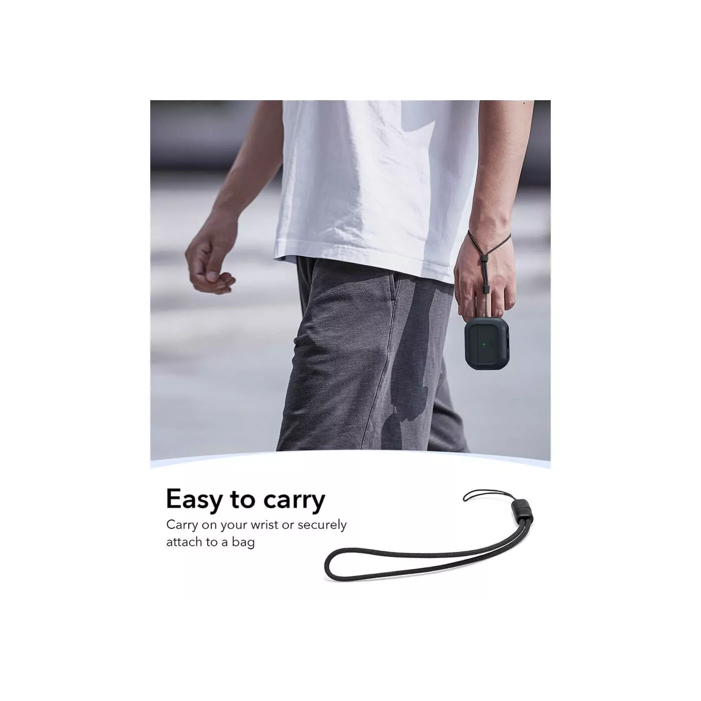 ESR Orbit Hybrid Magnetic Case for AirPods Pro 3