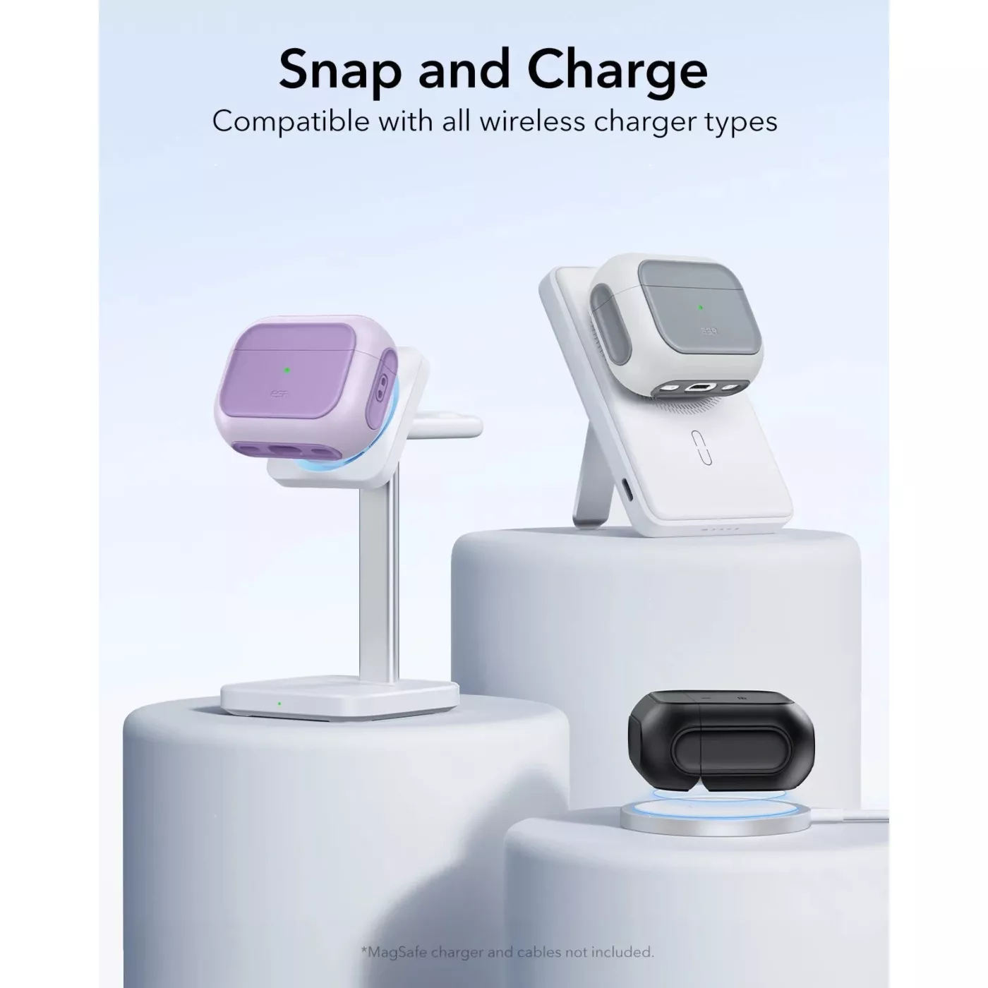 ESR Hybrid Magnetic Case for AirPods Pro 3