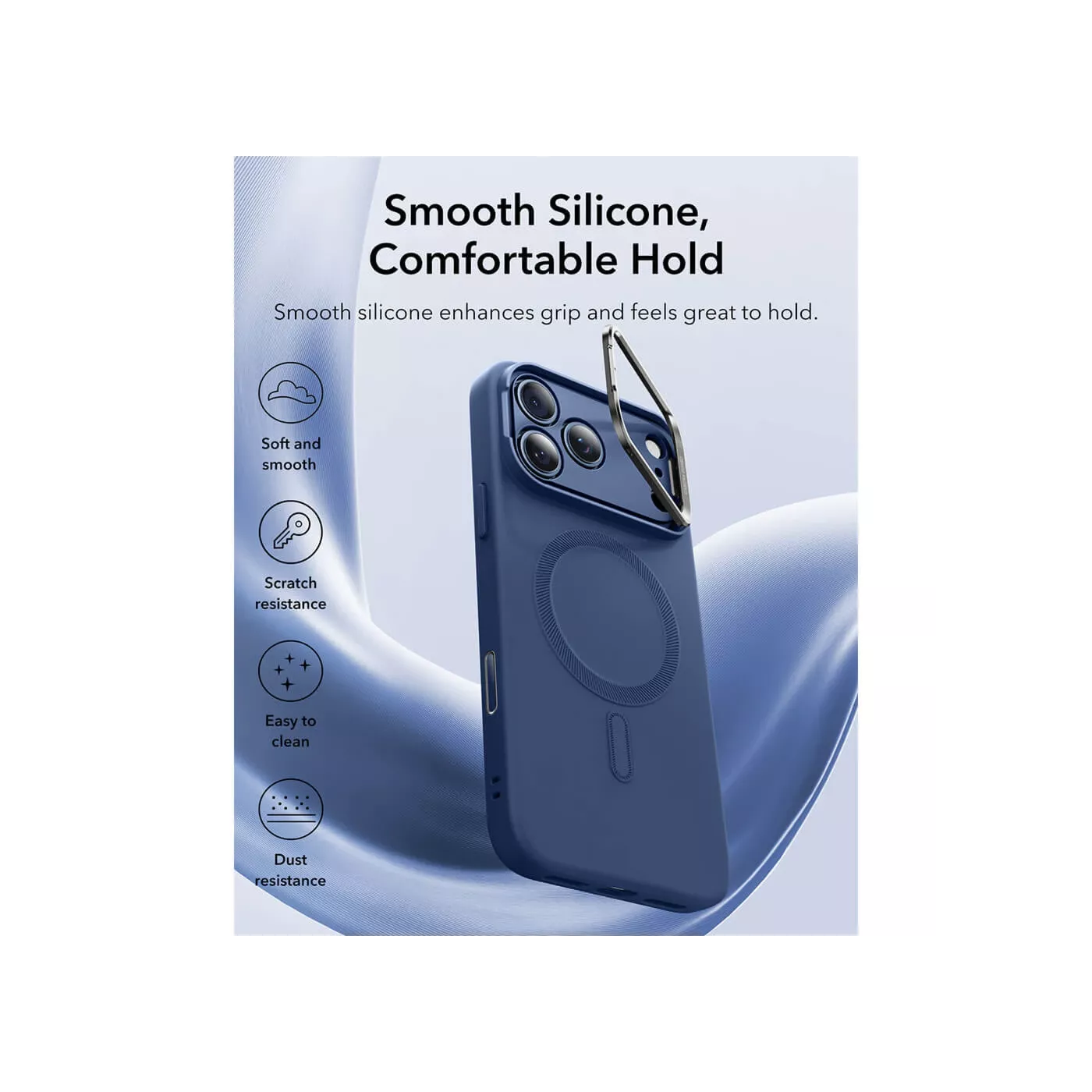 ESR Cloud Soft Magnetic Case for iPhone 17 Pro Max