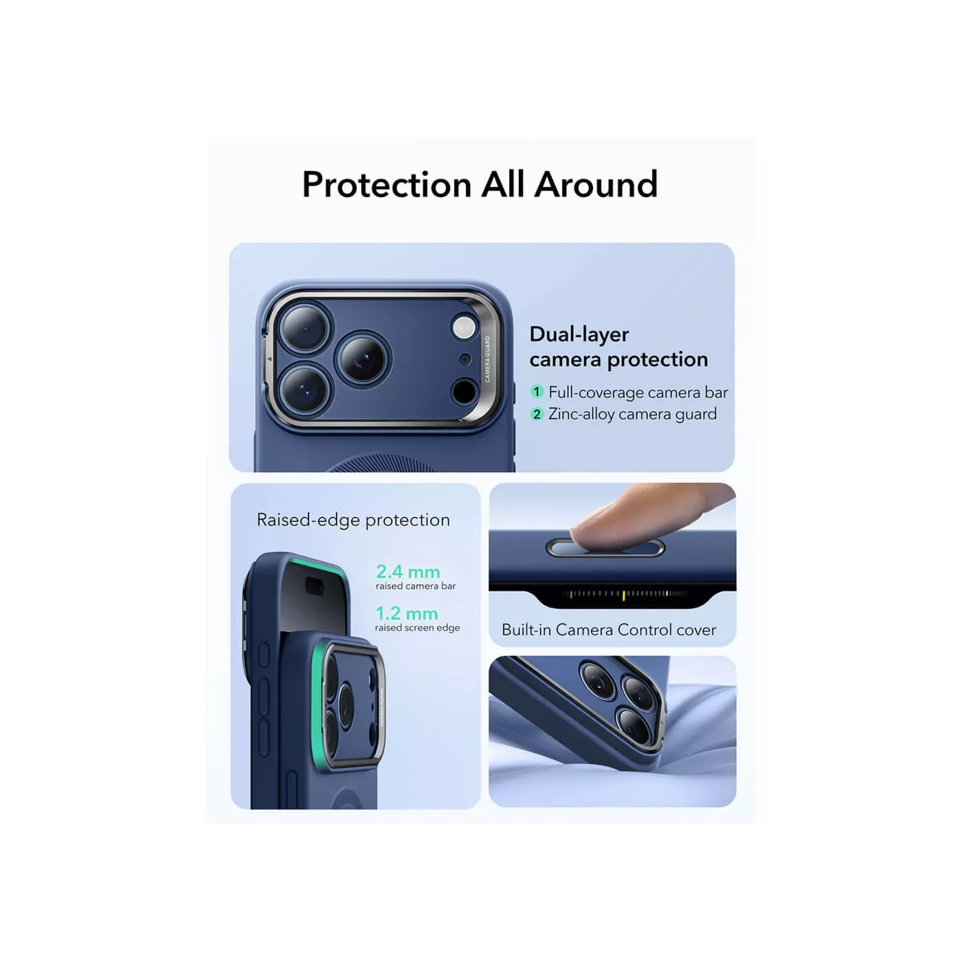ESR Cloud Soft Magnetic Case for iPhone 17 Pro Max