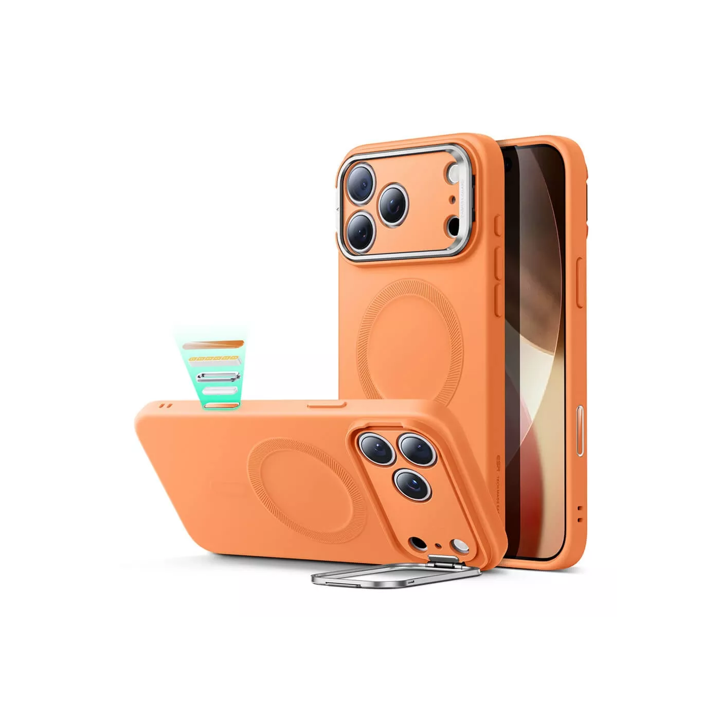 ESR Cloud Soft Magnetic Case for iPhone 17 Pro