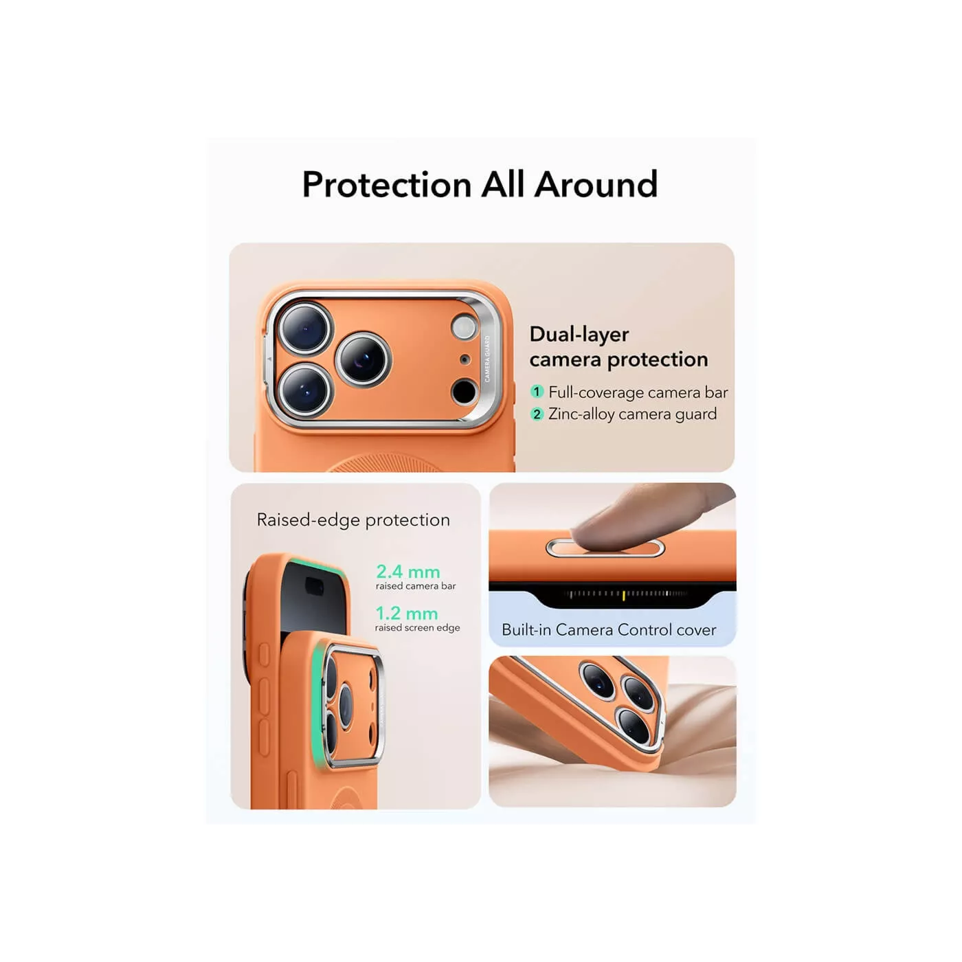 ESR Cloud Soft Magnetic Case for iPhone 17 Pro