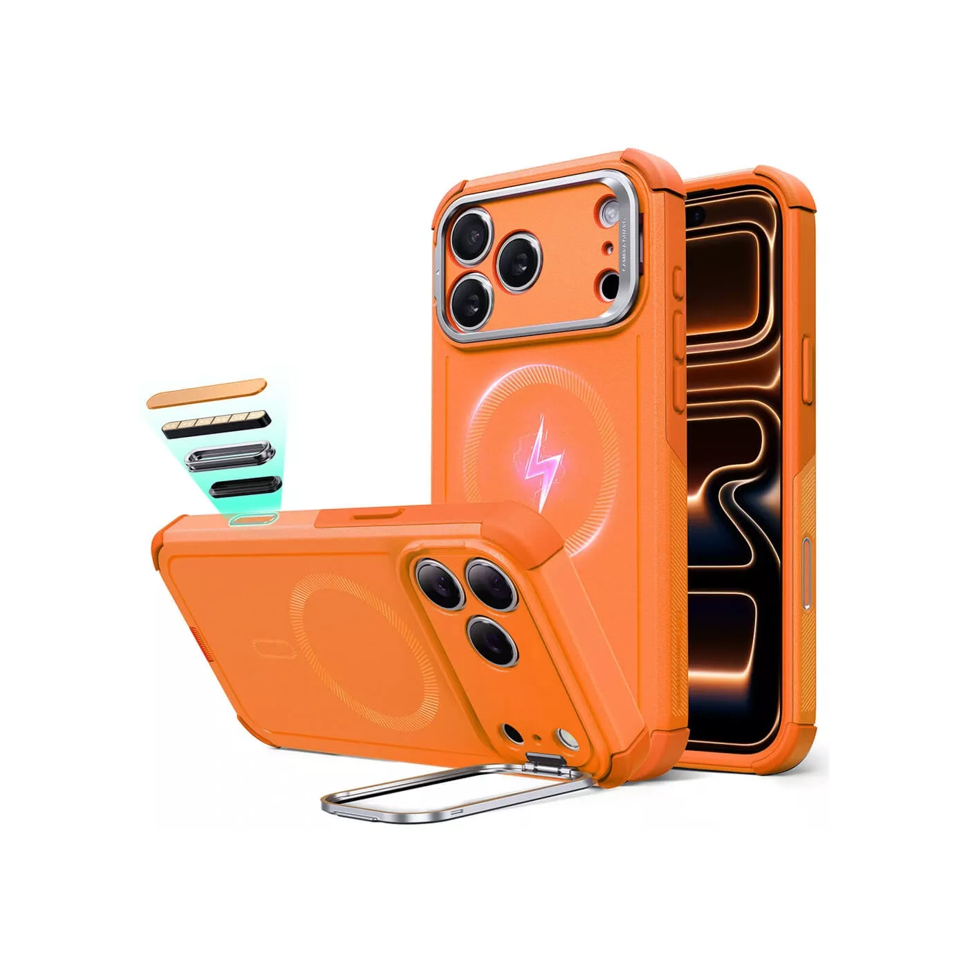 ESR Cyber Tough Magnetic Case for iPhone 17 Pro