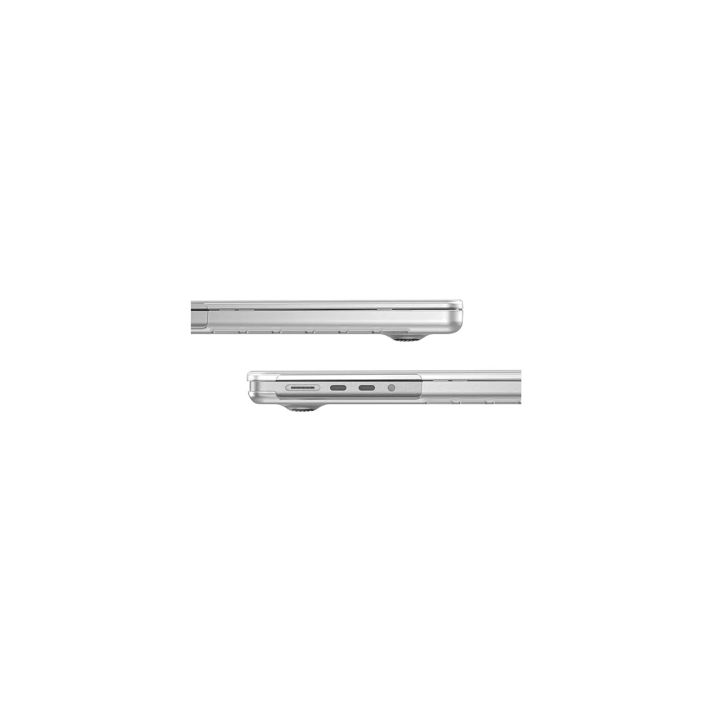 AT Titan طقم جراب + غطاء لوحة مفاتيح لجهاز MacBook Pro M5 مقاس 16" - شفاف