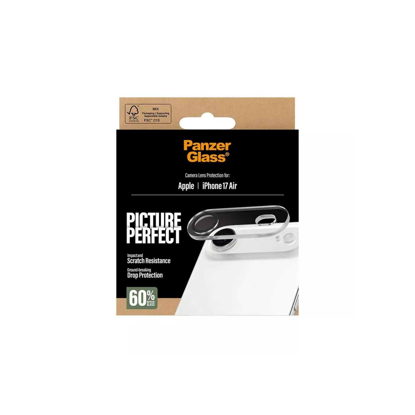 PanzerGlass Lens Protector for iPhone Air - Clear Plate
