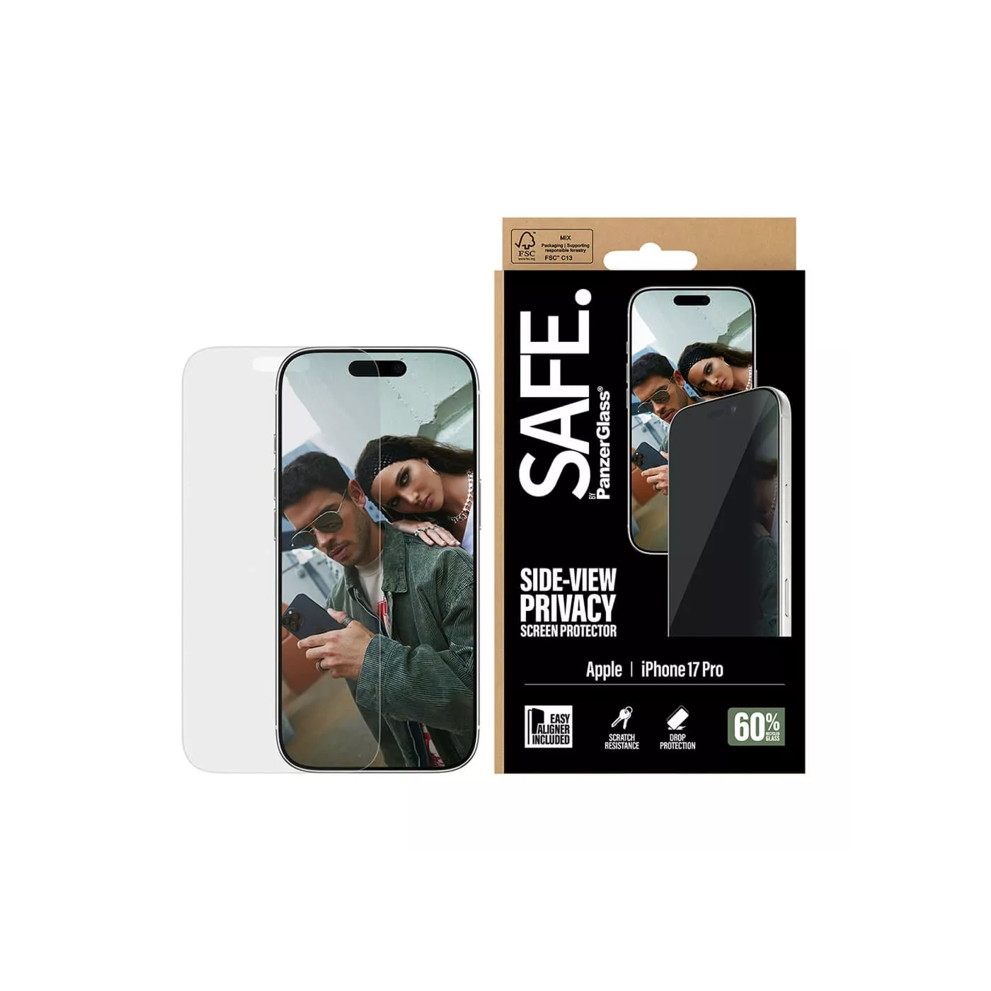 PanzerGlass UWF Screen Protector for iPhone 17 Pro