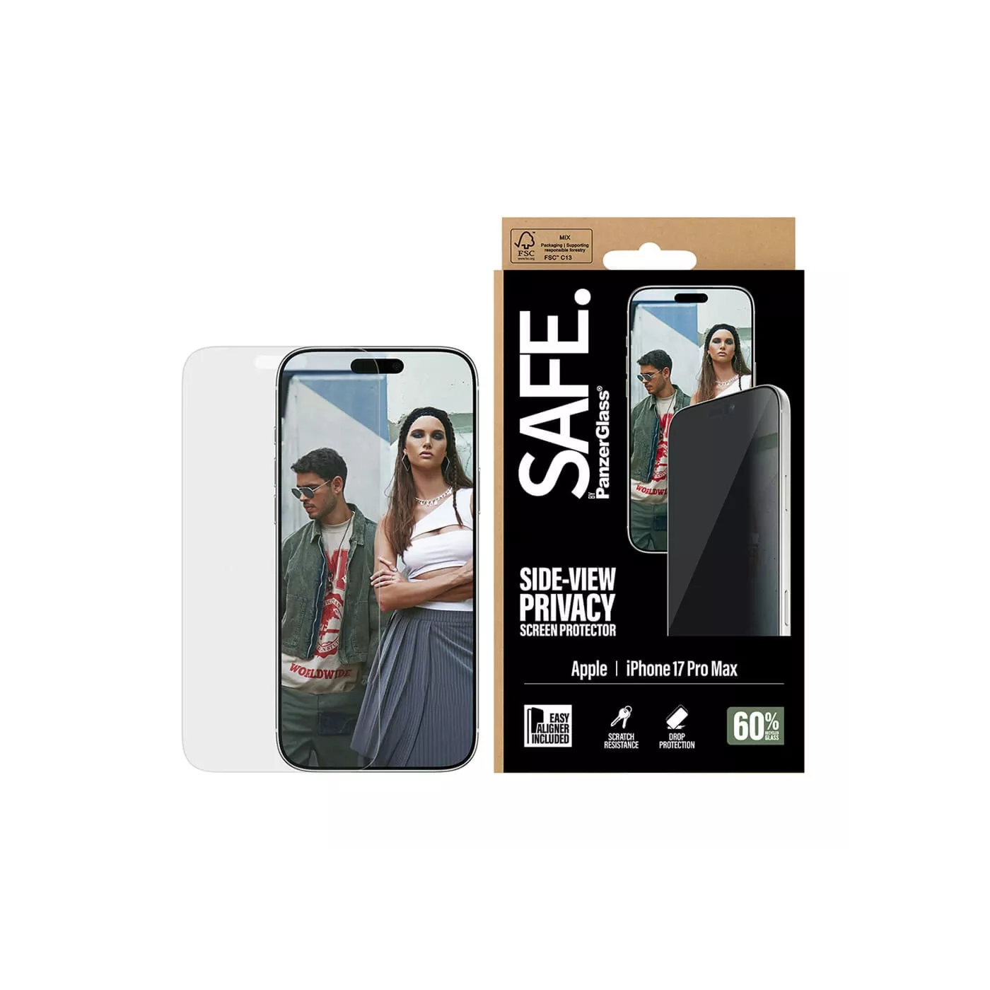 PanzerGlass UWF Screen Protector for iPhone 17 Pro Max