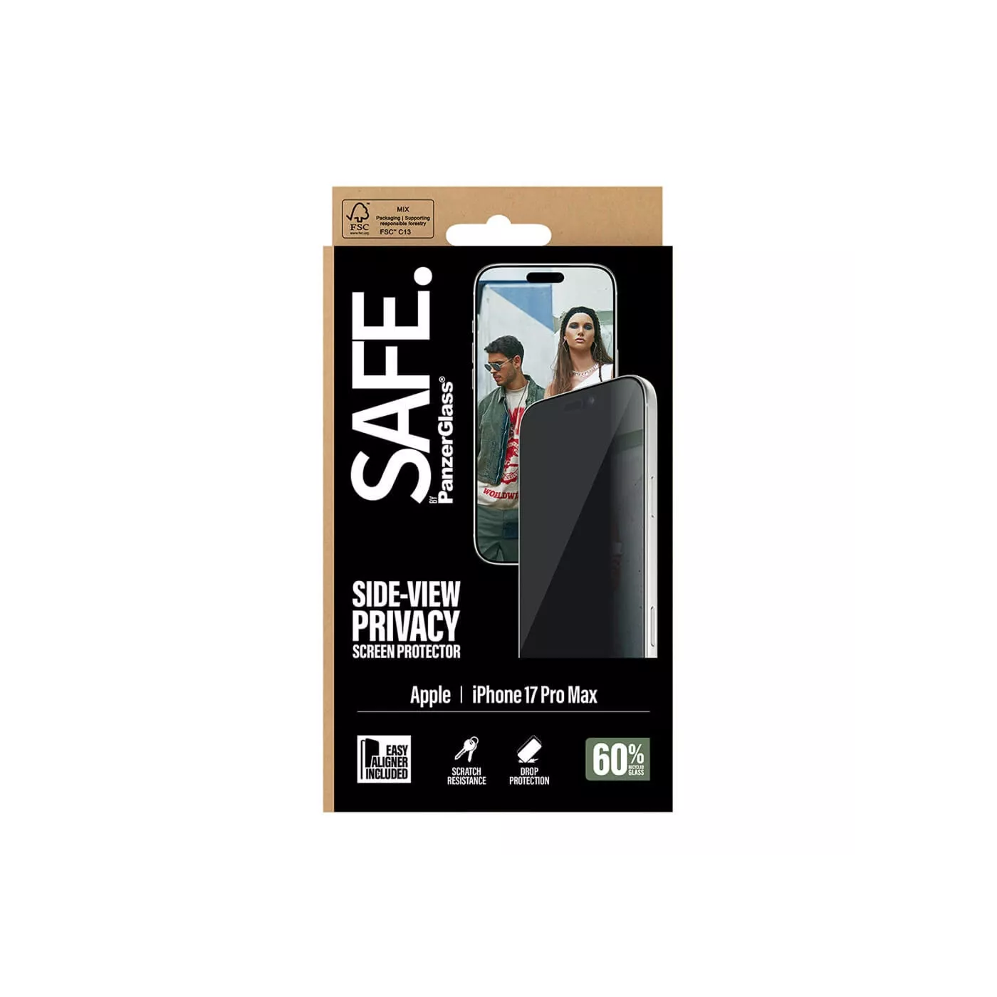 PanzerGlass UWF Screen Protector for iPhone 17 Pro Max
