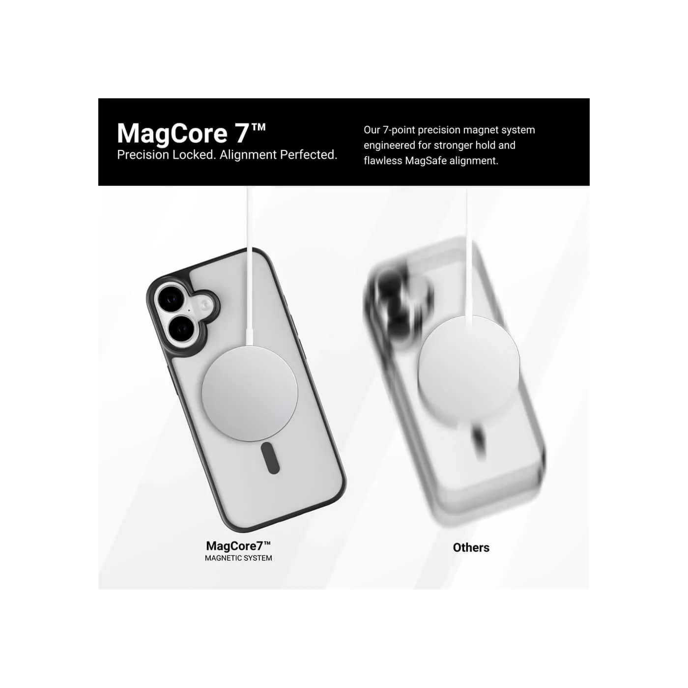 Hyphen Rift Impact MagSafe Frame Case for iPhone 17