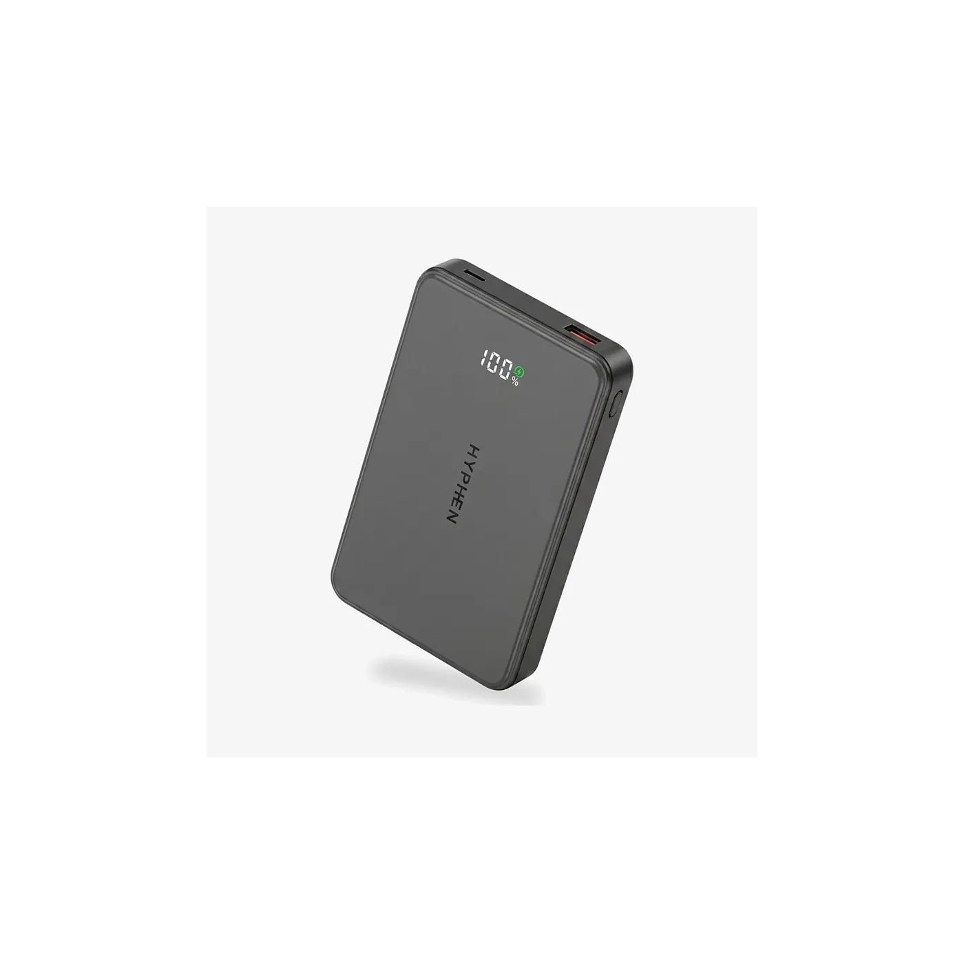 HYPHEN MOWA 2 بطارية متنقلة MagSafe بسعة 10000 mAh - رمادي