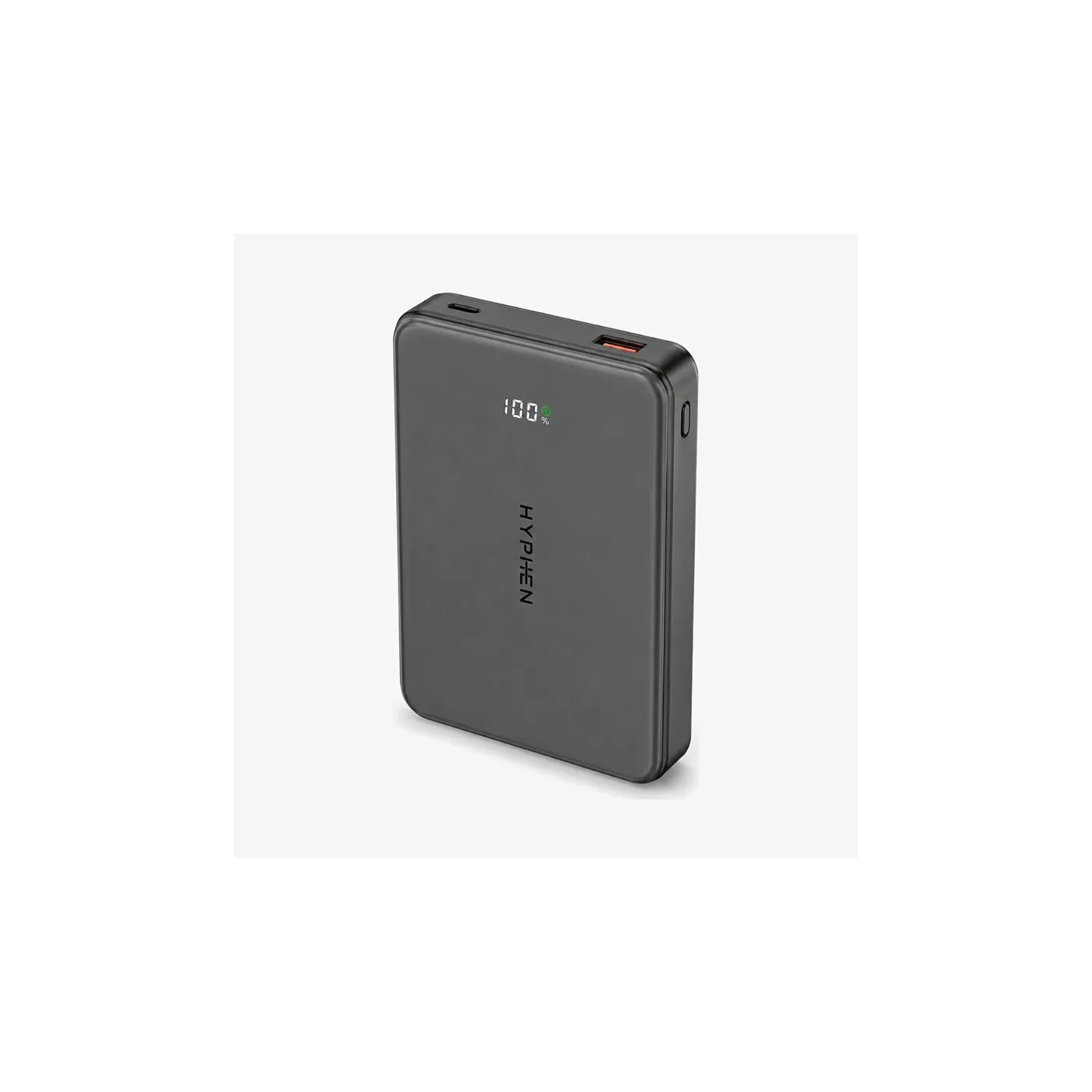 HYPHEN MOWA 2 بطارية متنقلة MagSafe بسعة 10000 mAh - رمادي