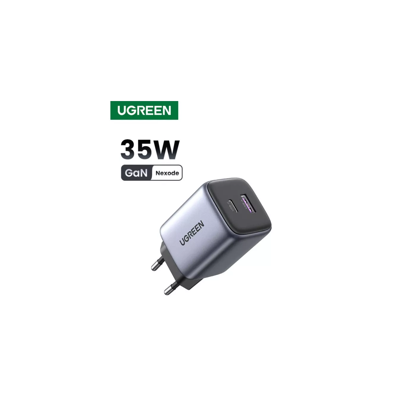UGreen GaN Fast Charger 35W 1C1A UK Plug