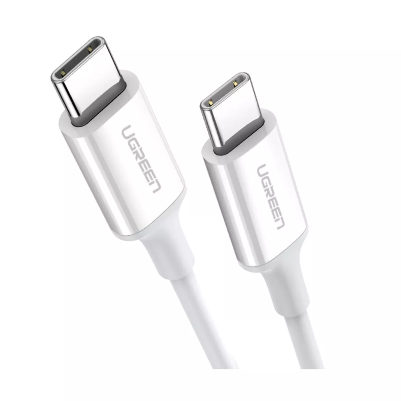 UGreen USB-C to USB-C 3A/60W Braided Cable White