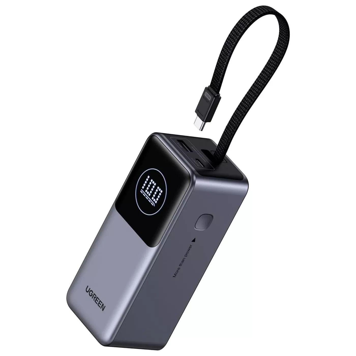 UGreen 20000mAh Power Bank with Built-in Cable