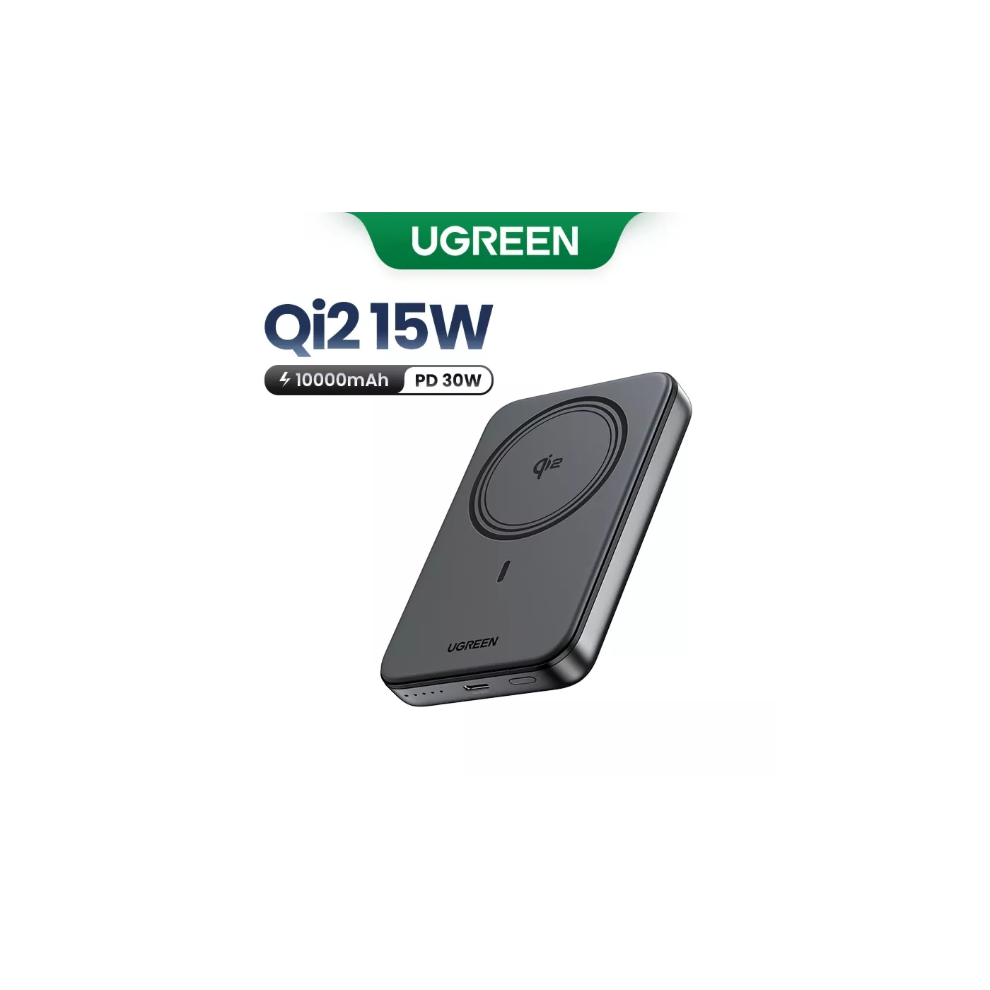 UGreen 10000mAh Magnetic Wireless Power Bank