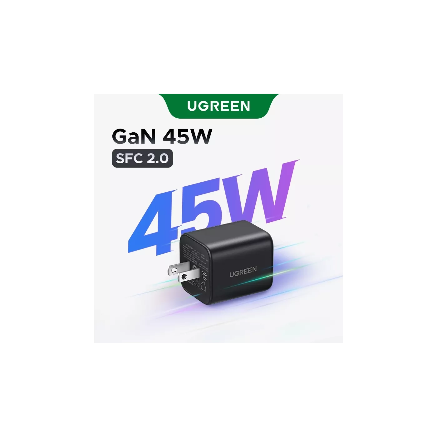 UGreen GaN Single USB-C Fast Charger 45W UK