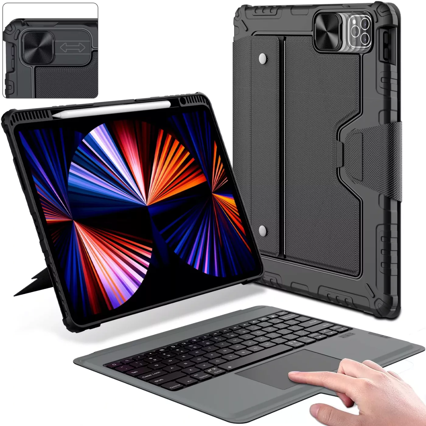 Hoco iPad Pro Protective Cover with Keyboard