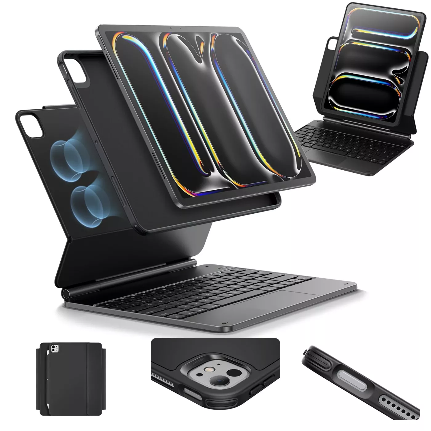 Hoco iPad Pro 2024 Protective Cover with Keyboard