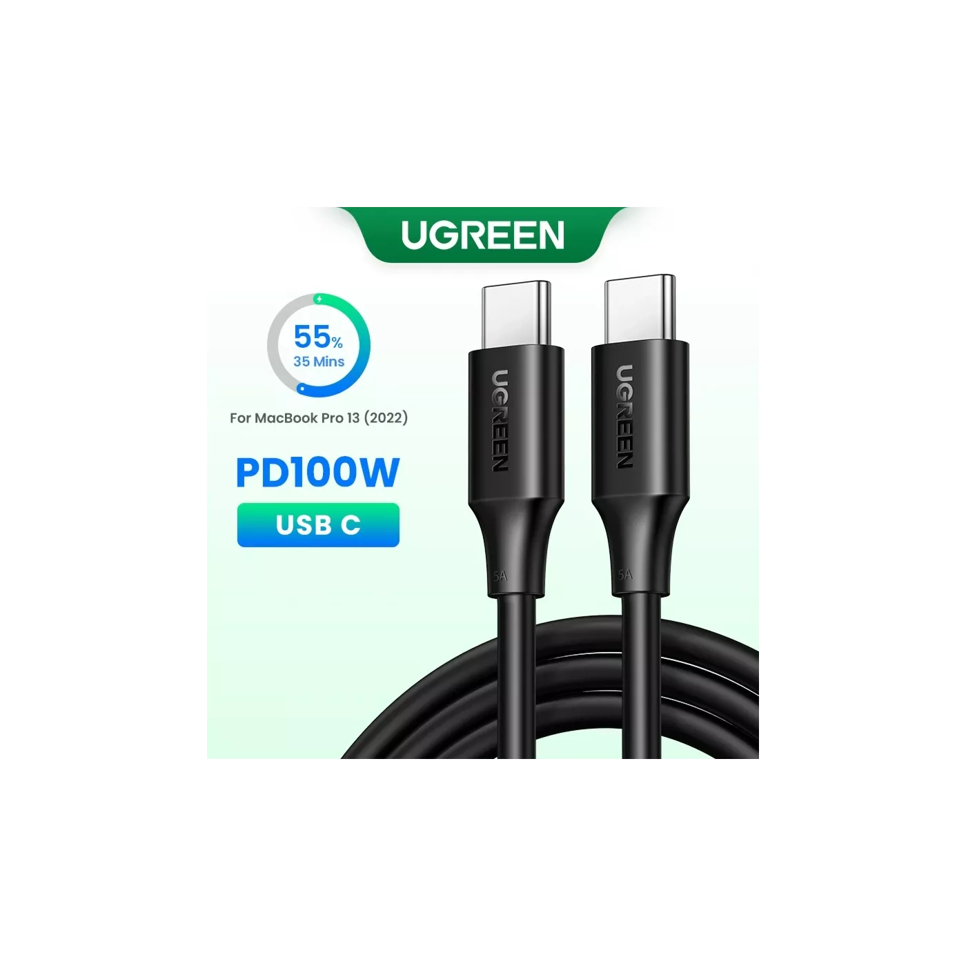 UGreen USB-C to USB-C 5A/100W Cable