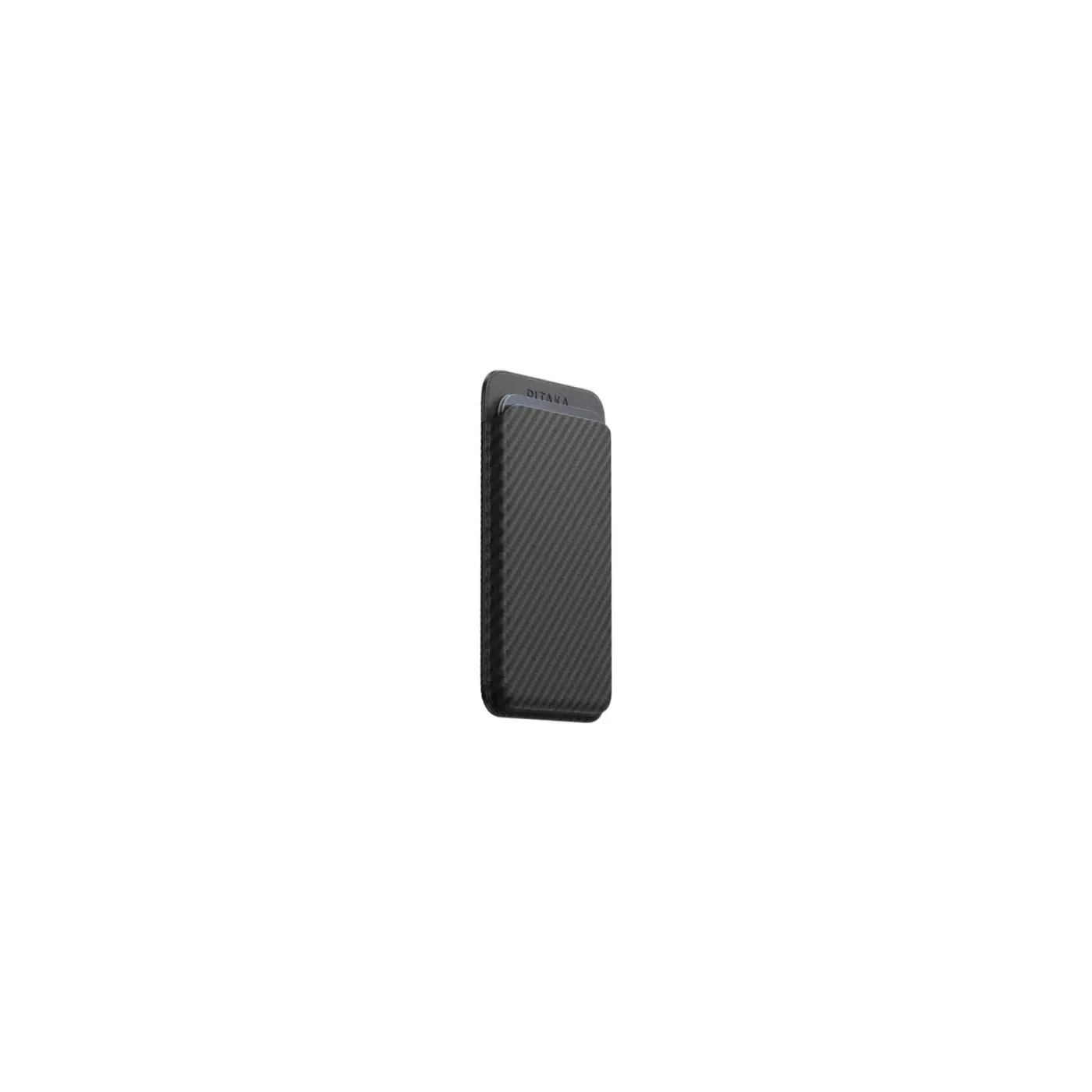 Pitaka MagSafe Woven Wallet Black/Gray