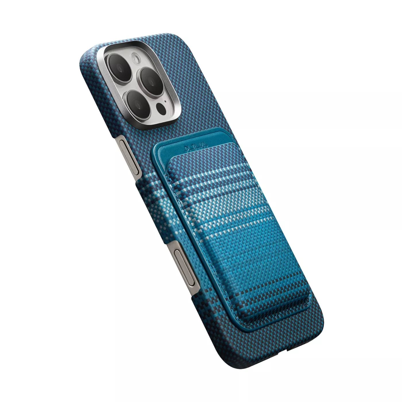 Pitaka MagSafe Woven Wallet Moonrise