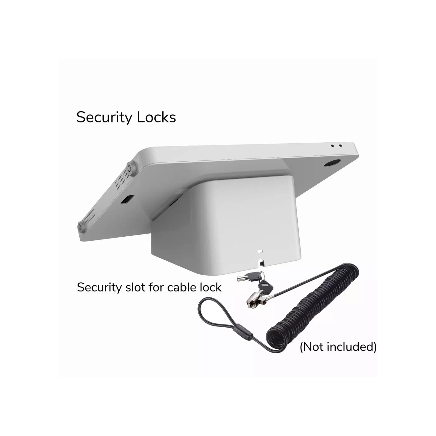 Nxt Anti-Theft Desktop Stand for iPad 10.1-inch - 12.9-inch