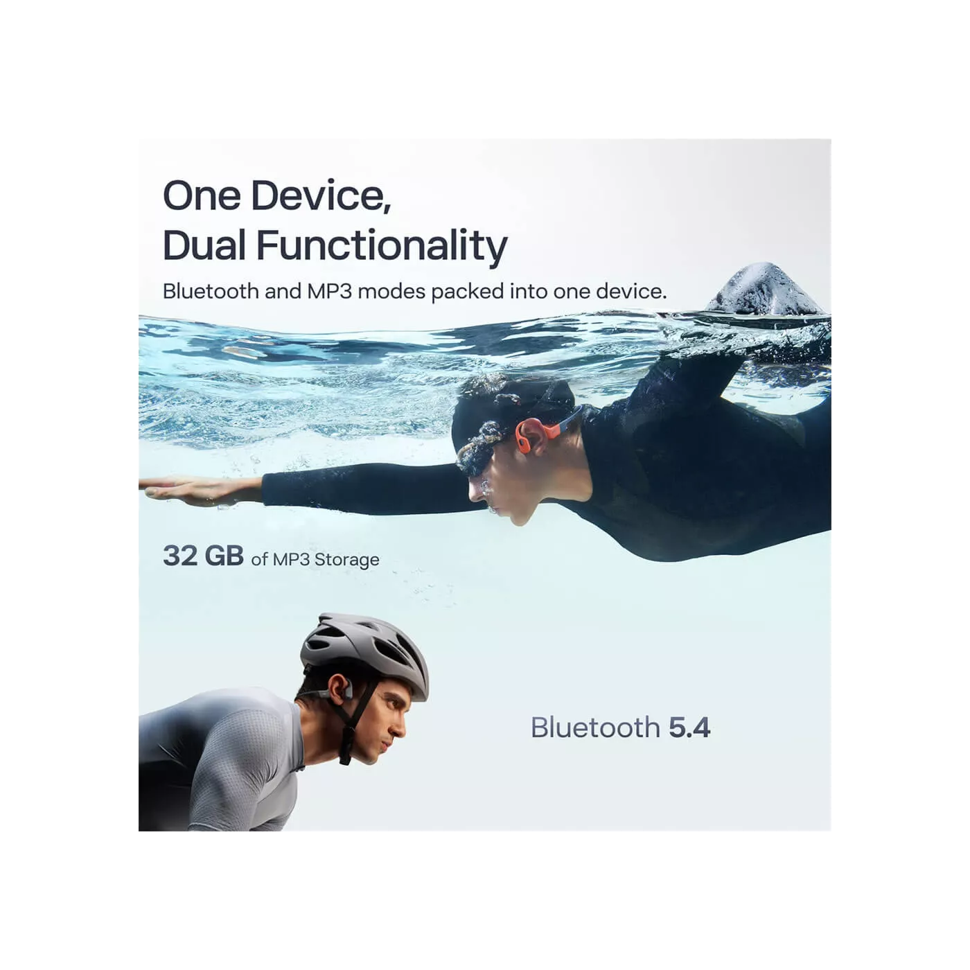 Shokz OpenSwim Pro - Gray