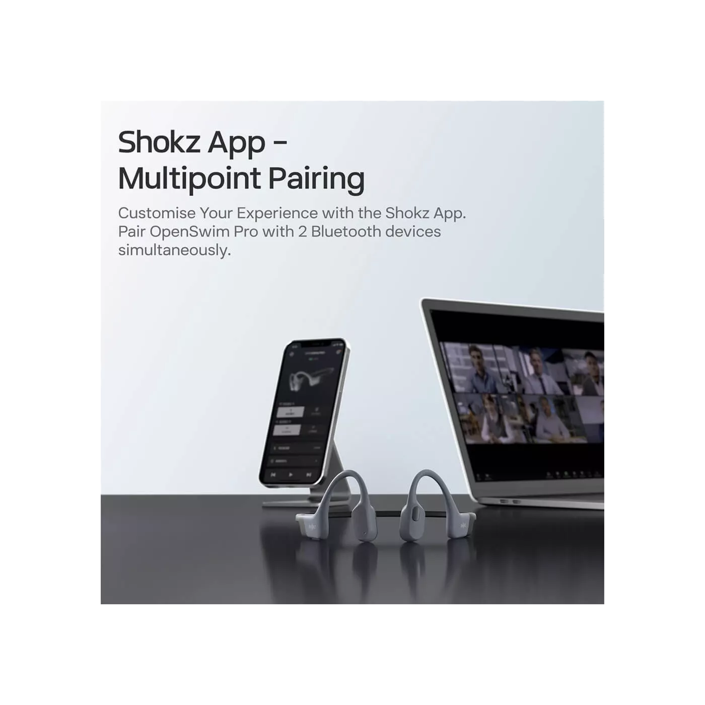 Shokz OpenSwim Pro - Gray