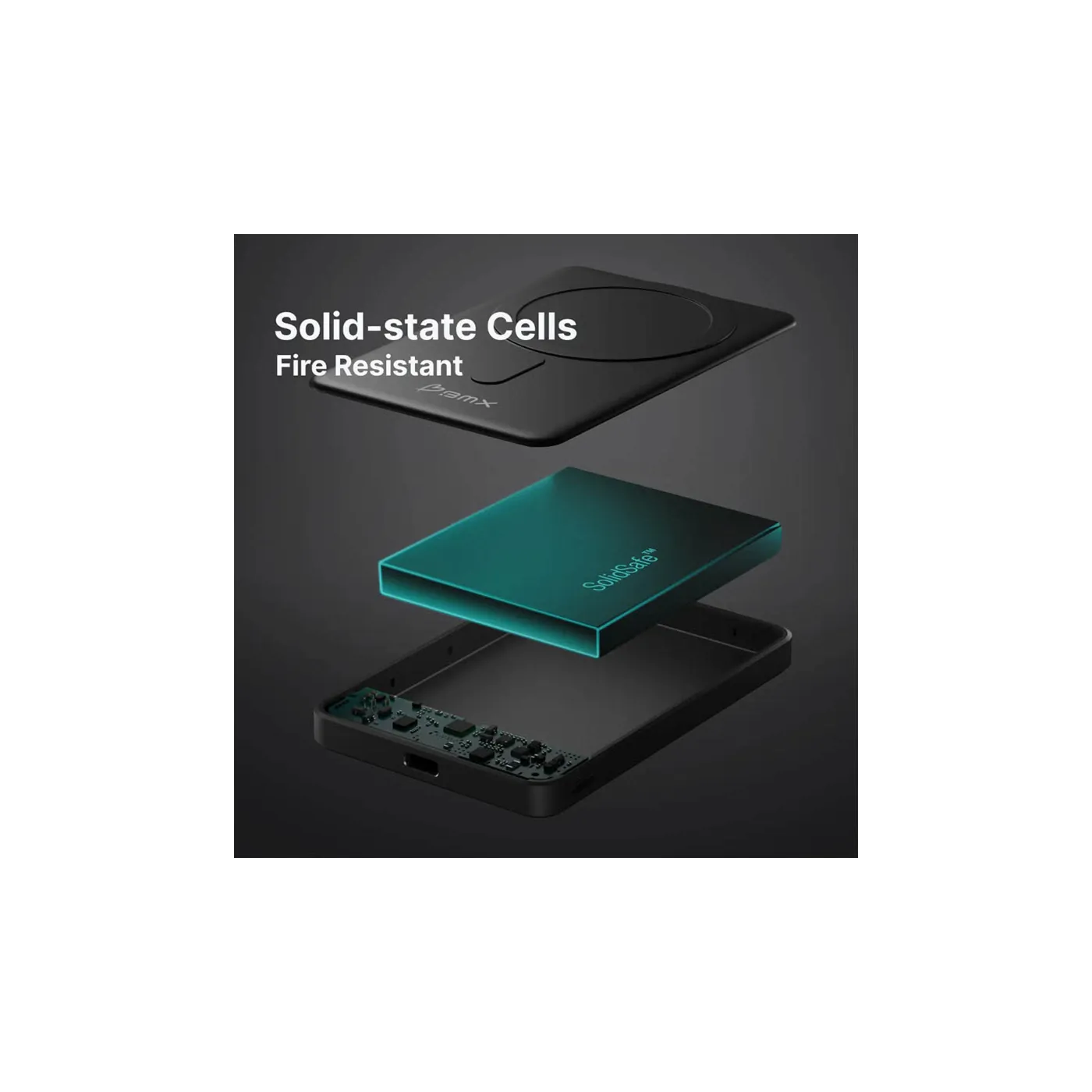 BMX Magnetic Powerbank 10K mAh Solidsafe SS | Gait