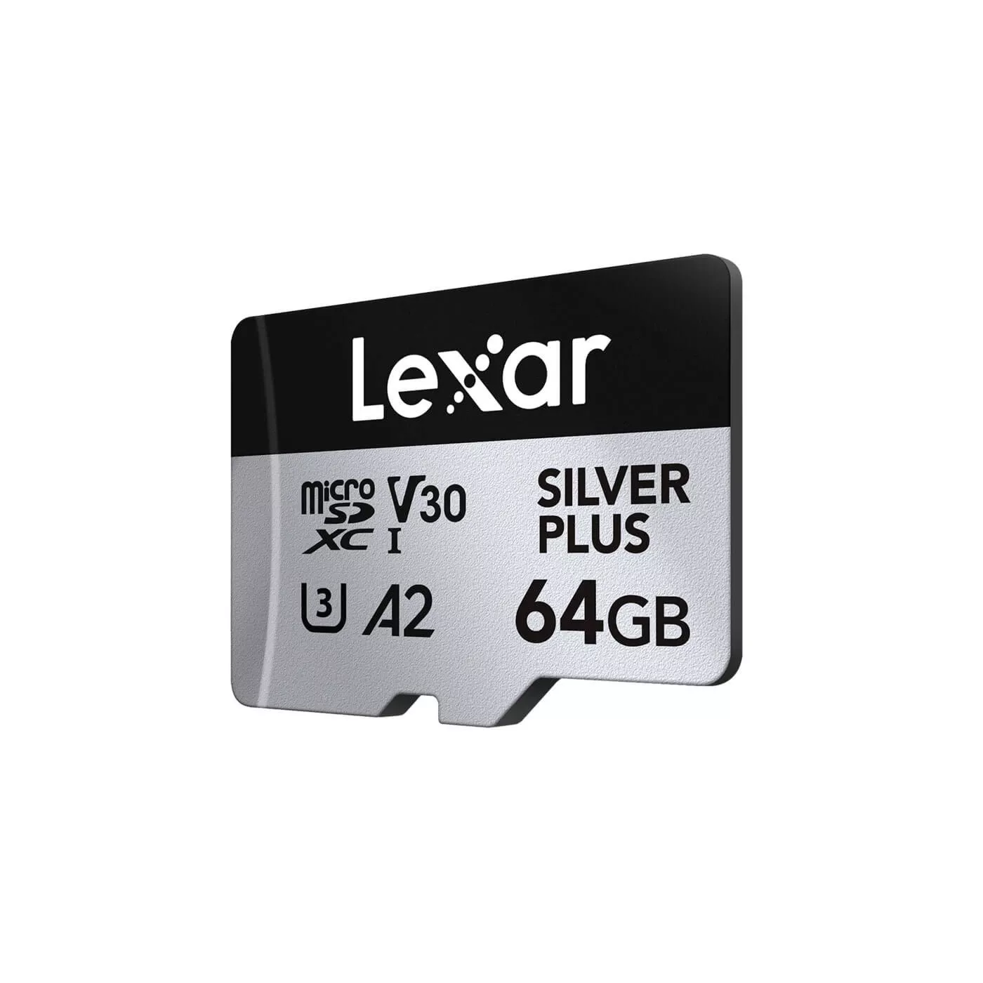64GB Lexar Professional Silver Plus microSDXC UHS-I Card