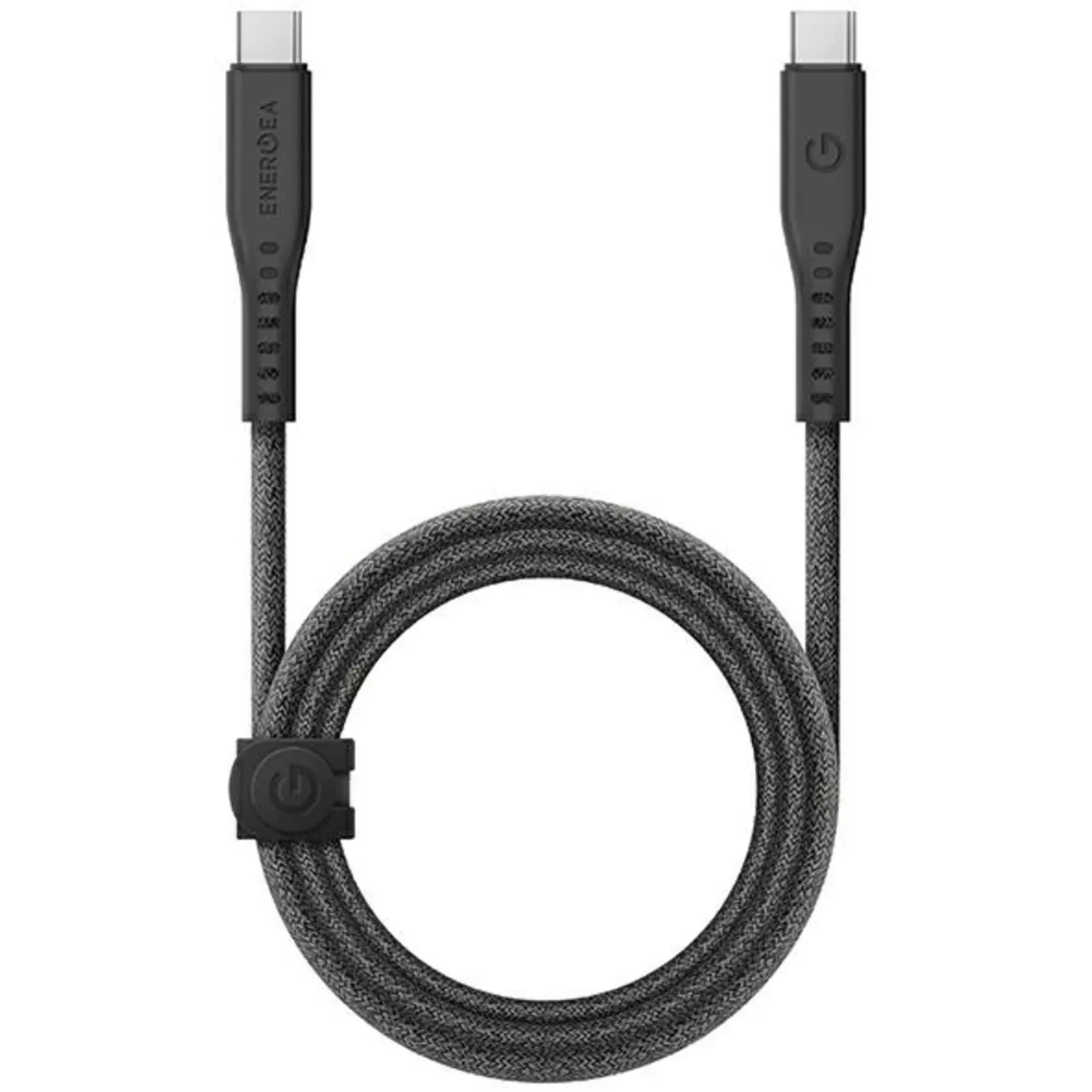 Energea Flow 240W USB-C to USB-C Cable (0.3m) - Black