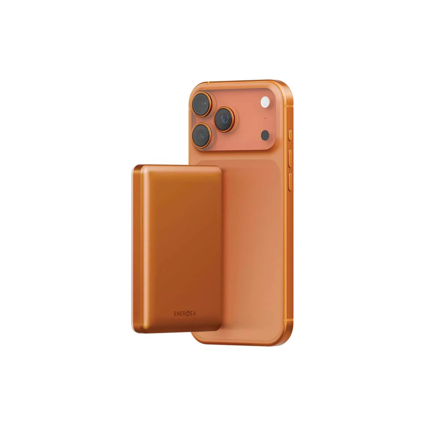 Energea AluPac Ultra Light 10K MagSafe Power Bank - Orange