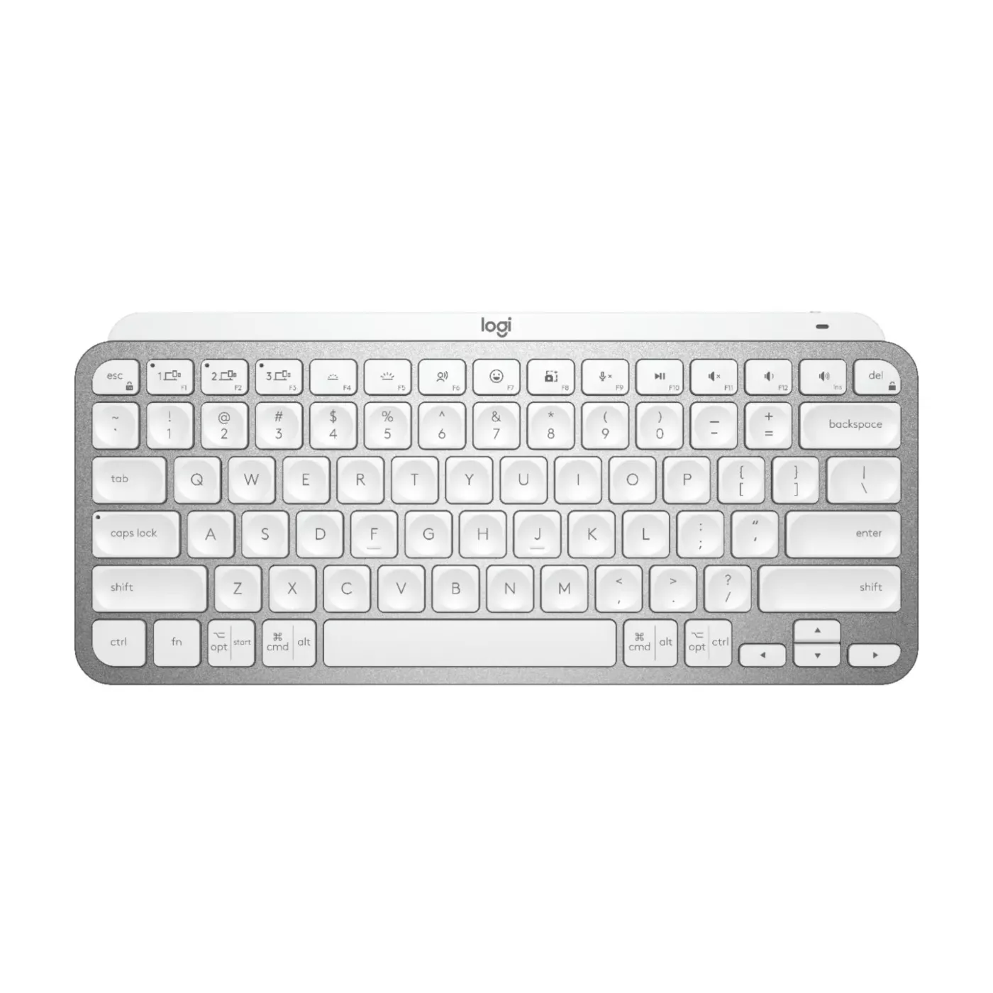 Logitech MX Keys Mini for Mac Keyboard (EN Keyboard) - Pale Gray