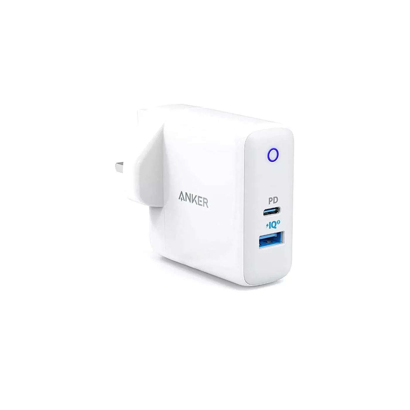 شاحن حائط انكر 35 واط (15 +20) PowerPort PD+ 2 - ابيض