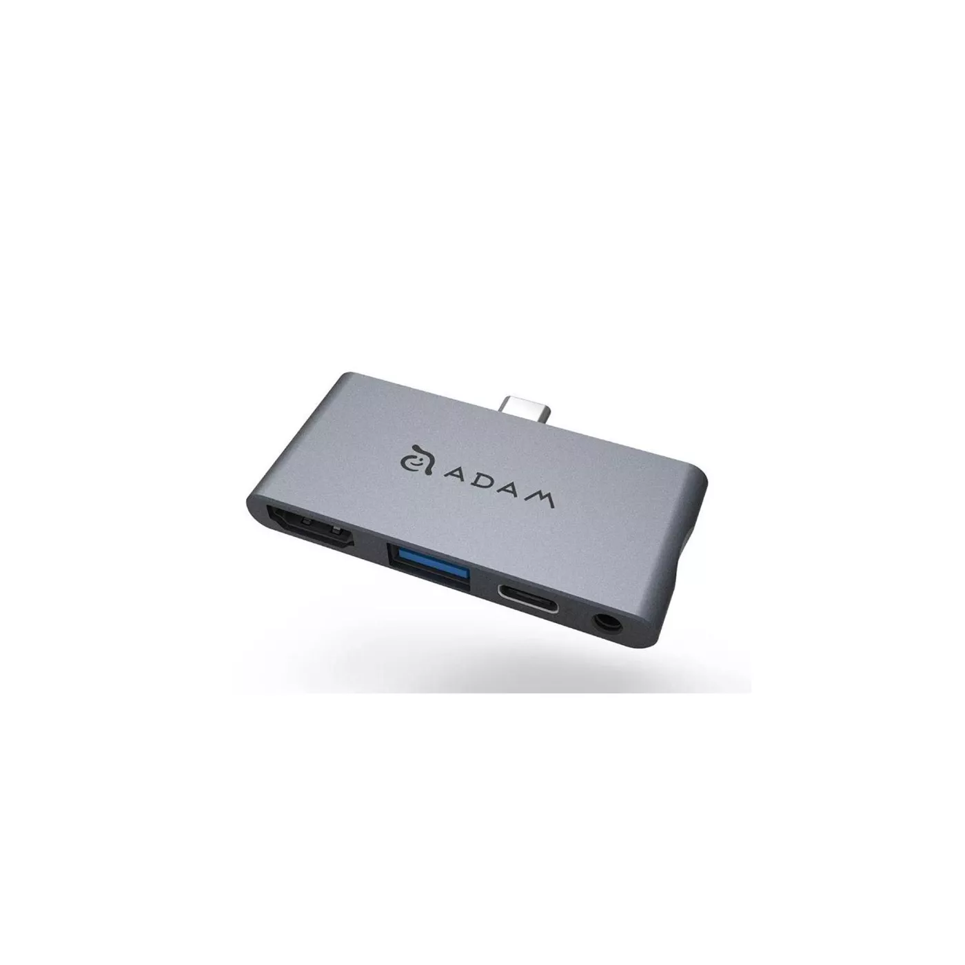 Adam Elements USB-C 4-in-1 Hub for iPad Pro - رمادي