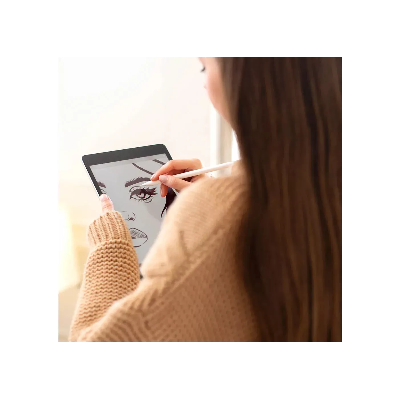 Adonit Magnetic Charge iPad Compatible Stylus - White