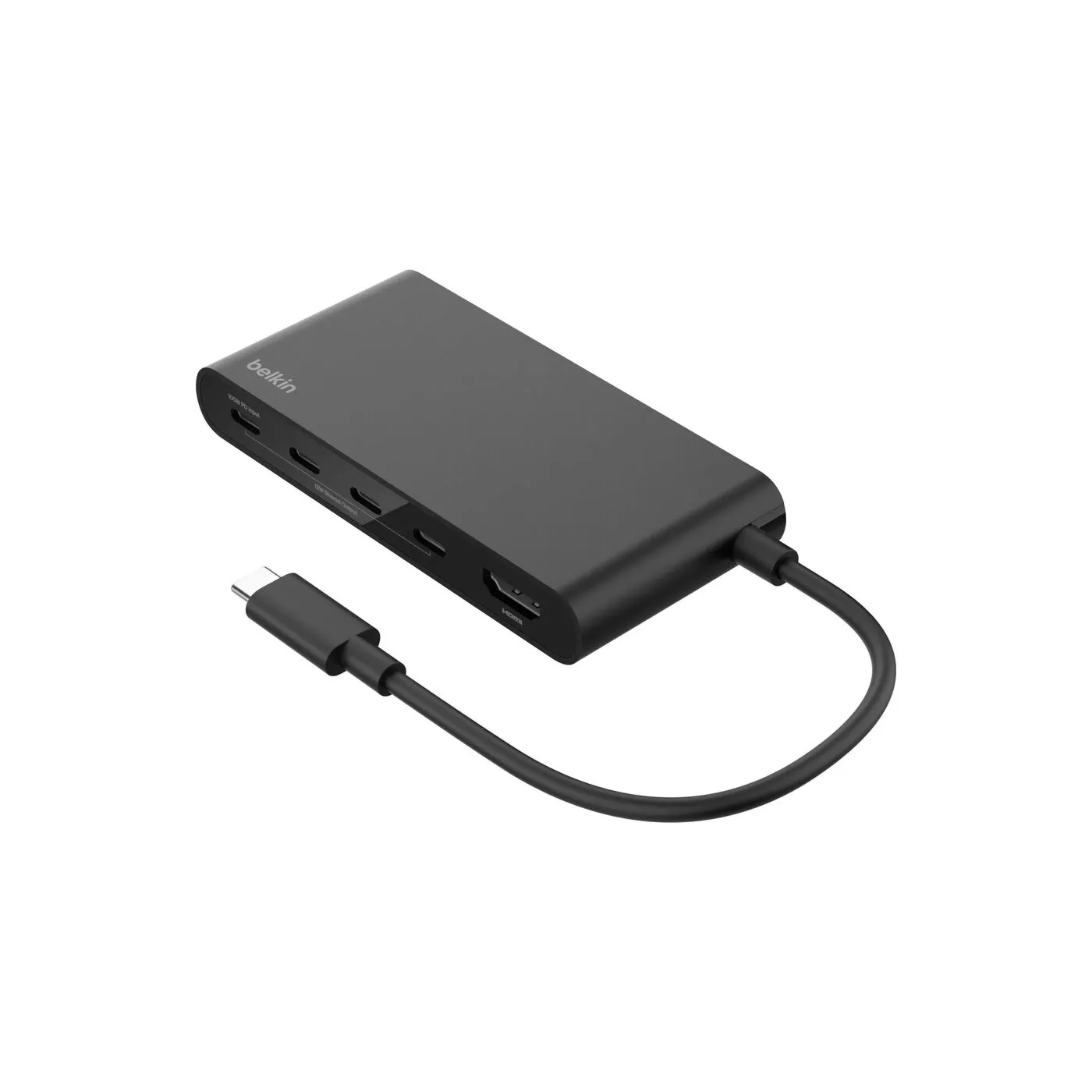 Belkin 5-Port USB-C Hub (4× USB-C, 1× 100W) with 4K@60Hz HDMI