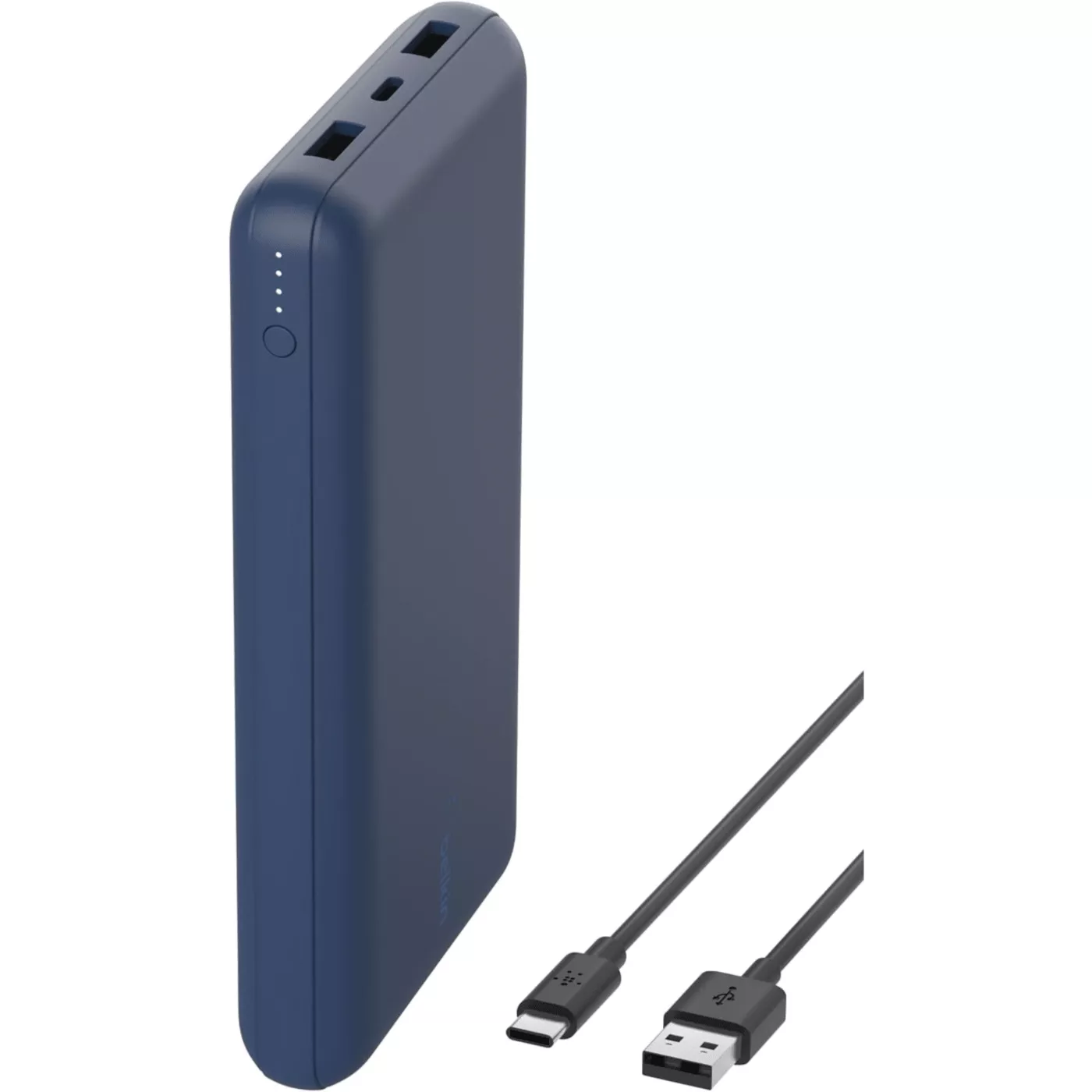 Belkin 15W 2USBA USB-A - C 10K Cable Power Bank - Blue