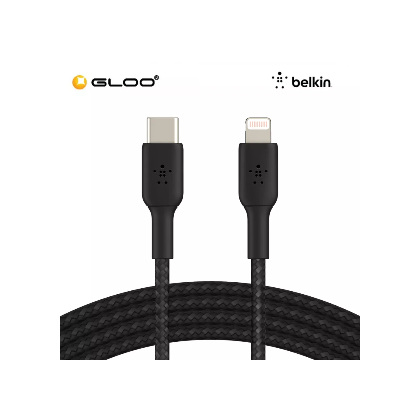 Belkin BoostCharge USB-C to Lightning Cable - Black