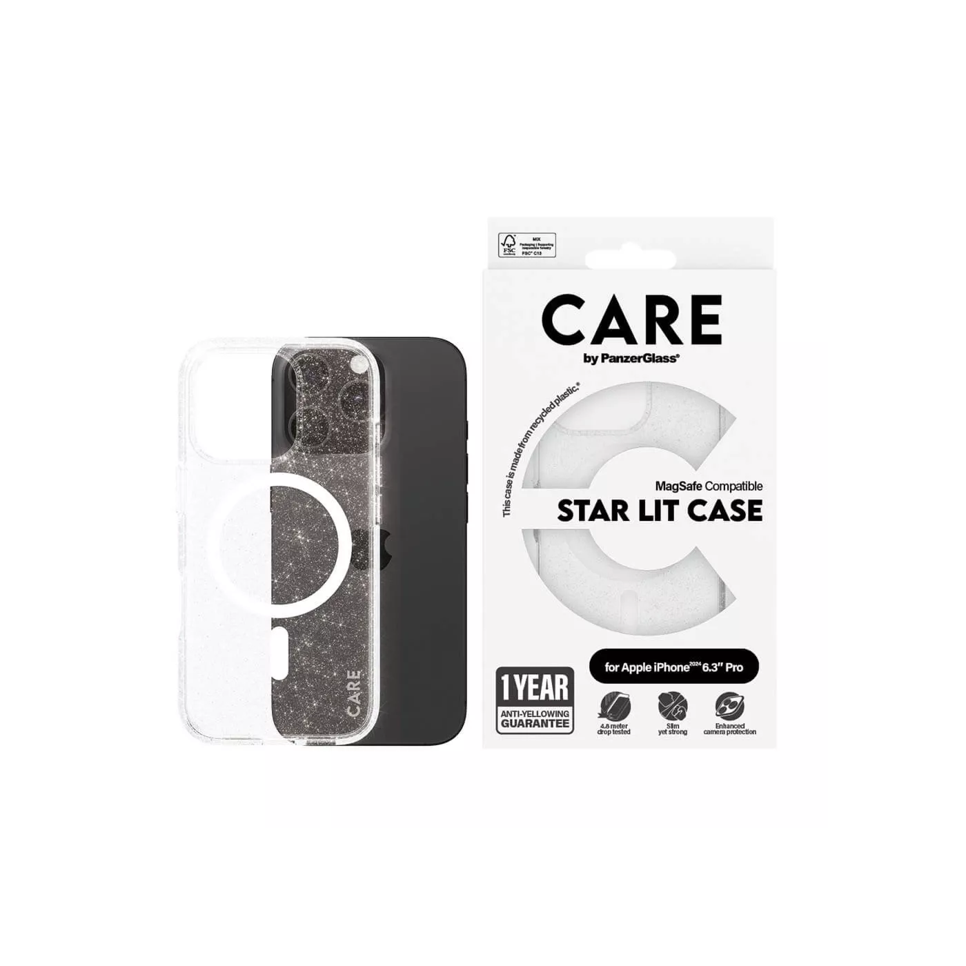 PanzerGlass Care Flagship iPhone 16 Pro MagSafe Case