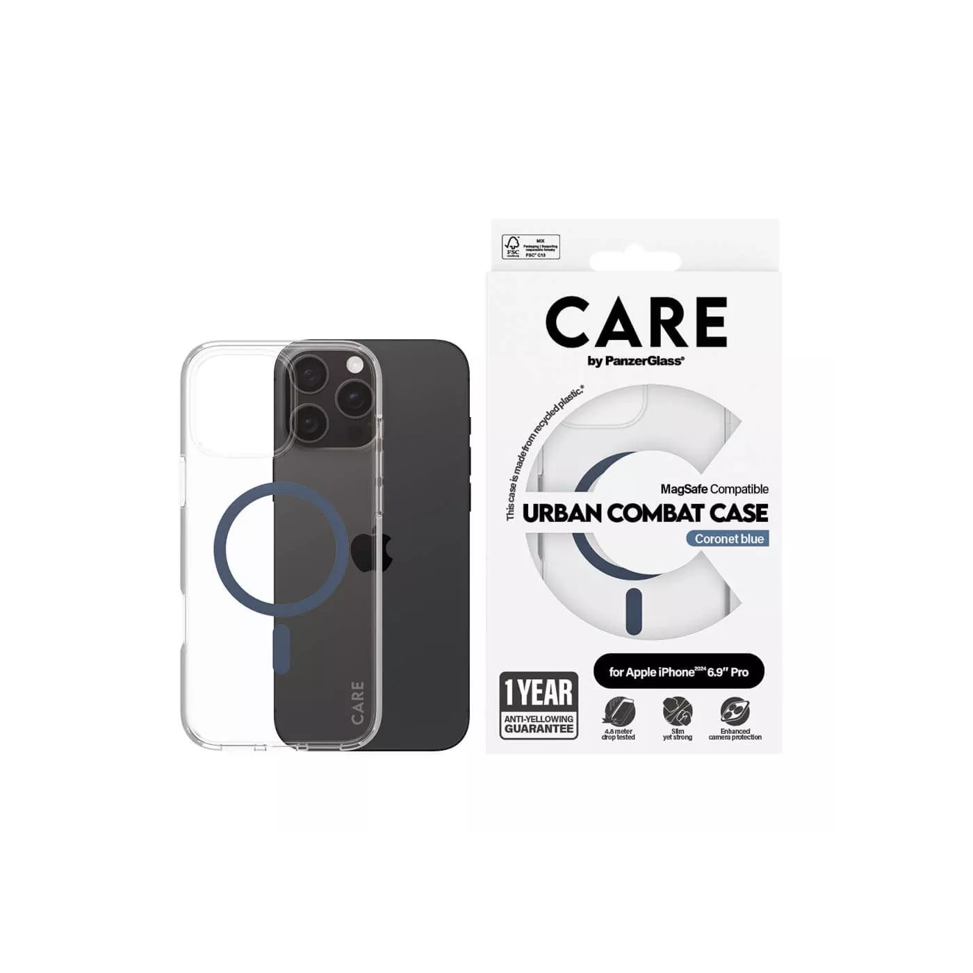 PanzerGlass Care Flagship iPhone 16 Pro Max MagSafe Case