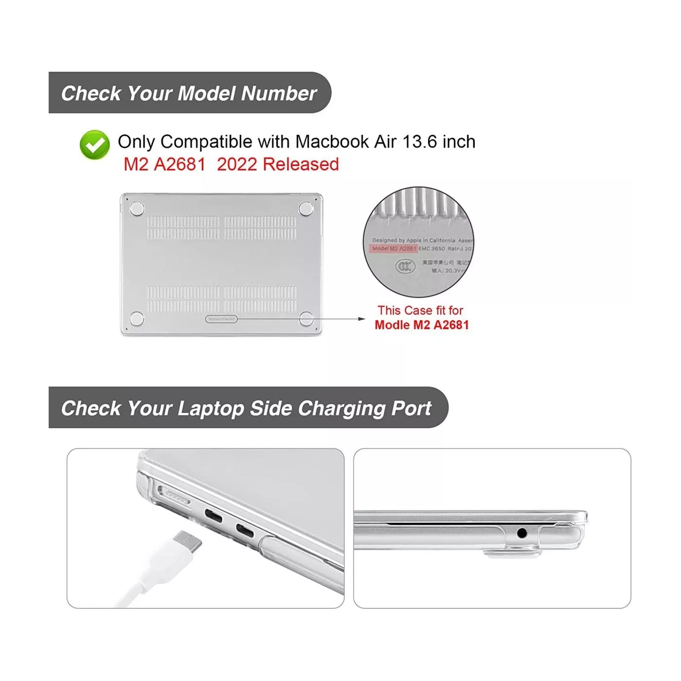Casemate - MacBook Air M2 (2022) Snap-On Case