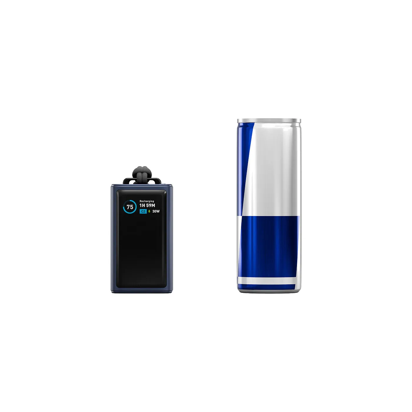 Energea Power Bank 10K 45W with Retractable Cable & Display | Gait