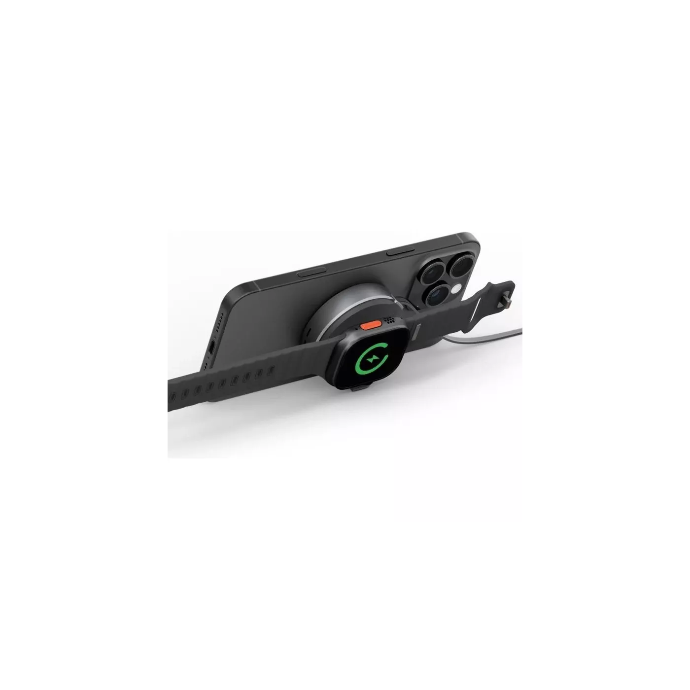 Energea Wireless Charger with Retractable Cable